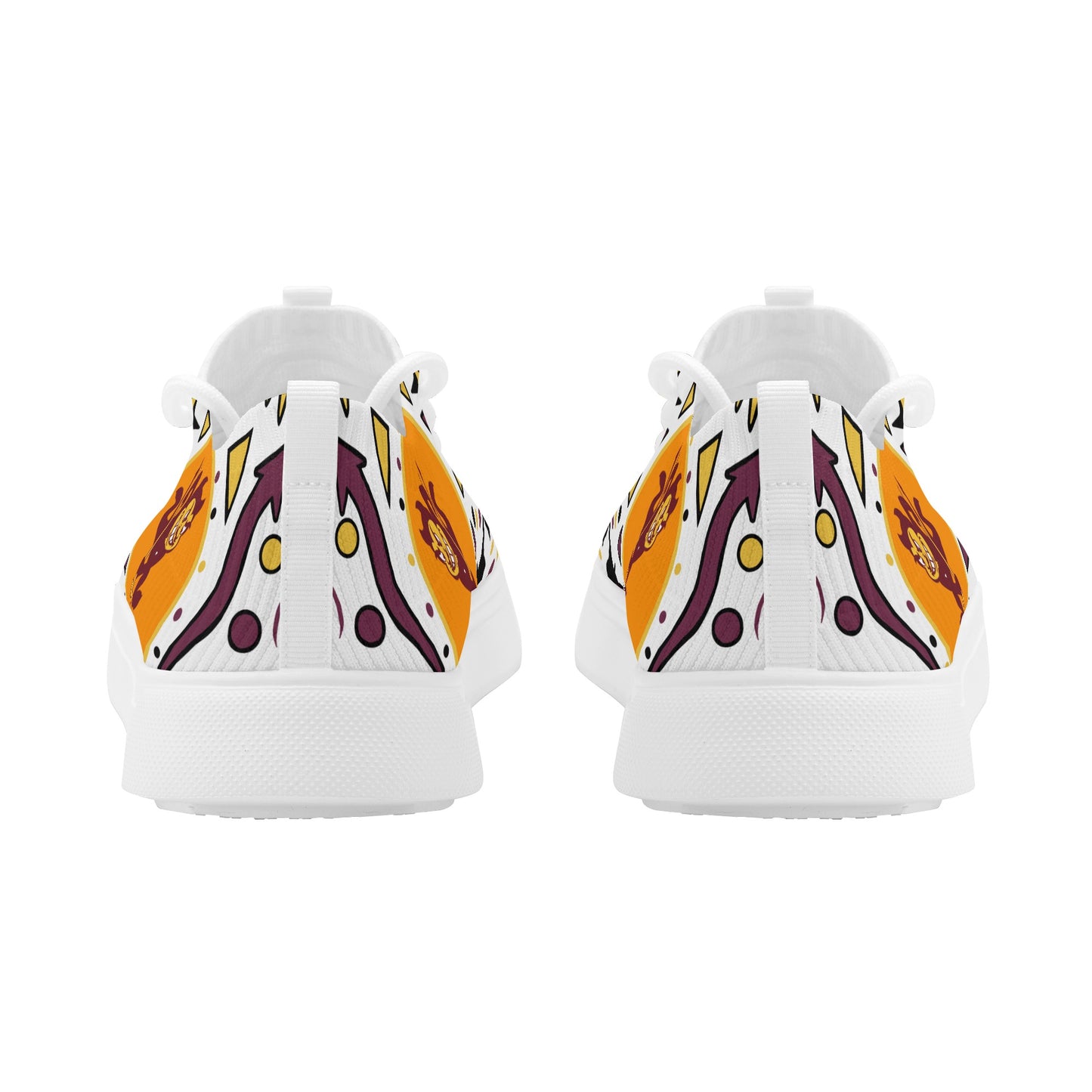 Sun Devil Stars ASU Edition Mens Orange Sparky Low Tops Star Kicks