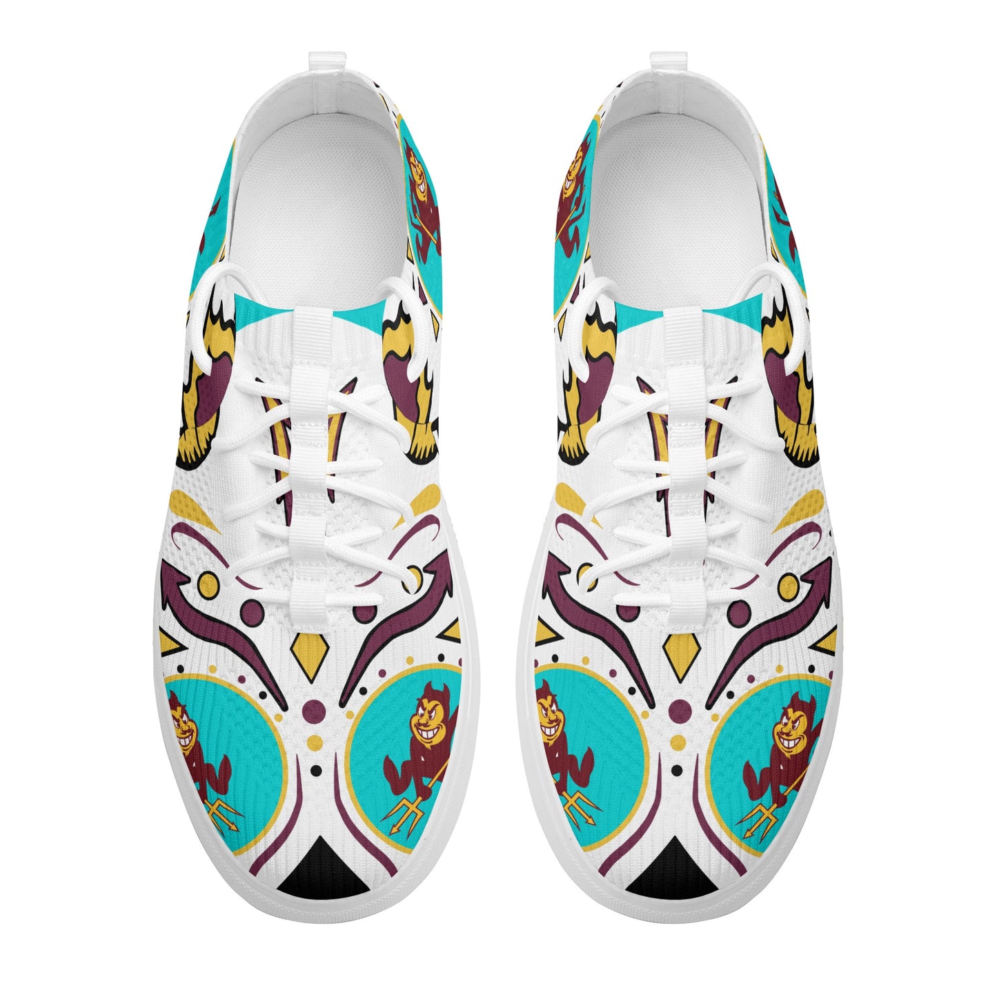 Sun Devil Stars ASU Edition Mens Turquoise Sparky Low Tops Star Kicks