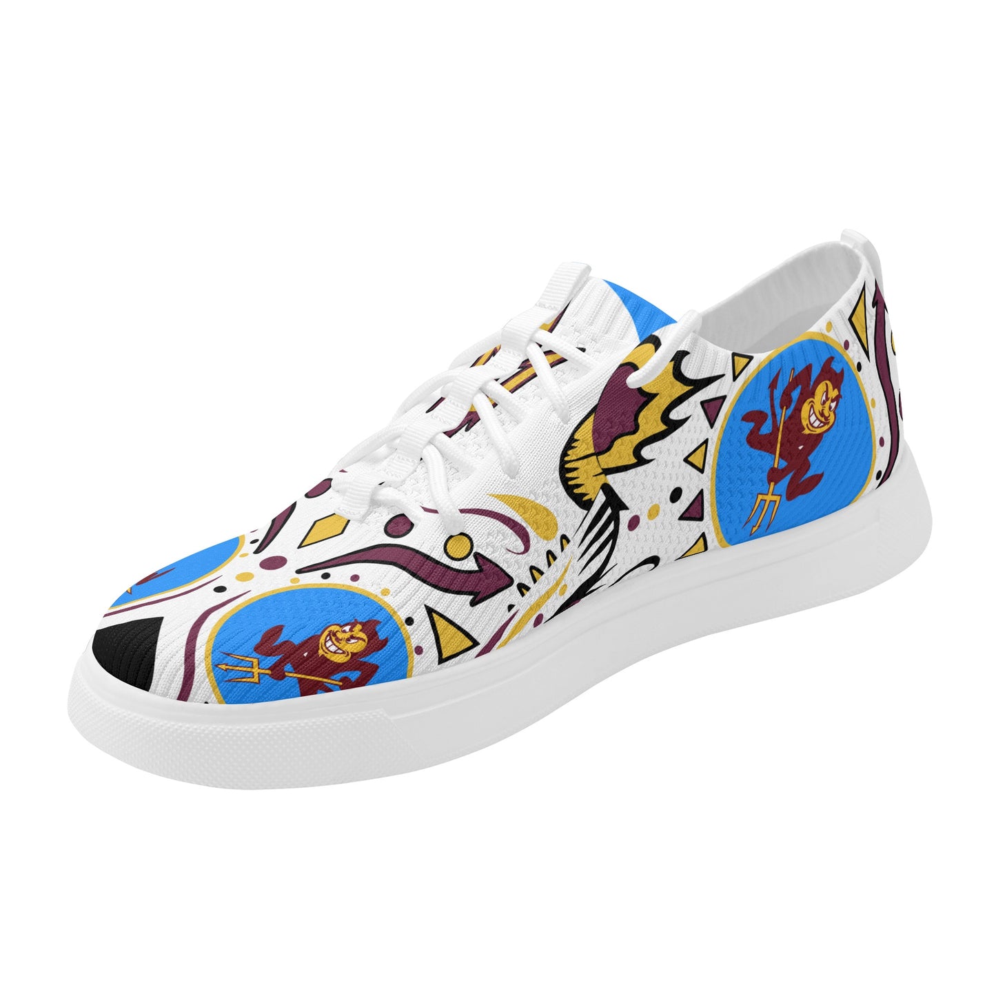 Sun Devil Stars ASU Edition Mens Blue Sparky Low Tops Star Kicks