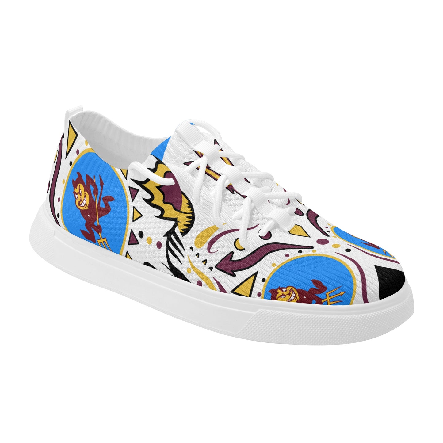 Sun Devil Stars ASU Edition Mens Blue Sparky Low Tops Star Kicks