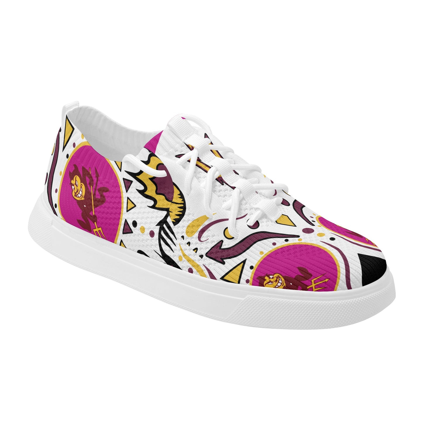 Sun Devil Stars ASU Edition Mens Purple Sparky Low Tops Star Kicks