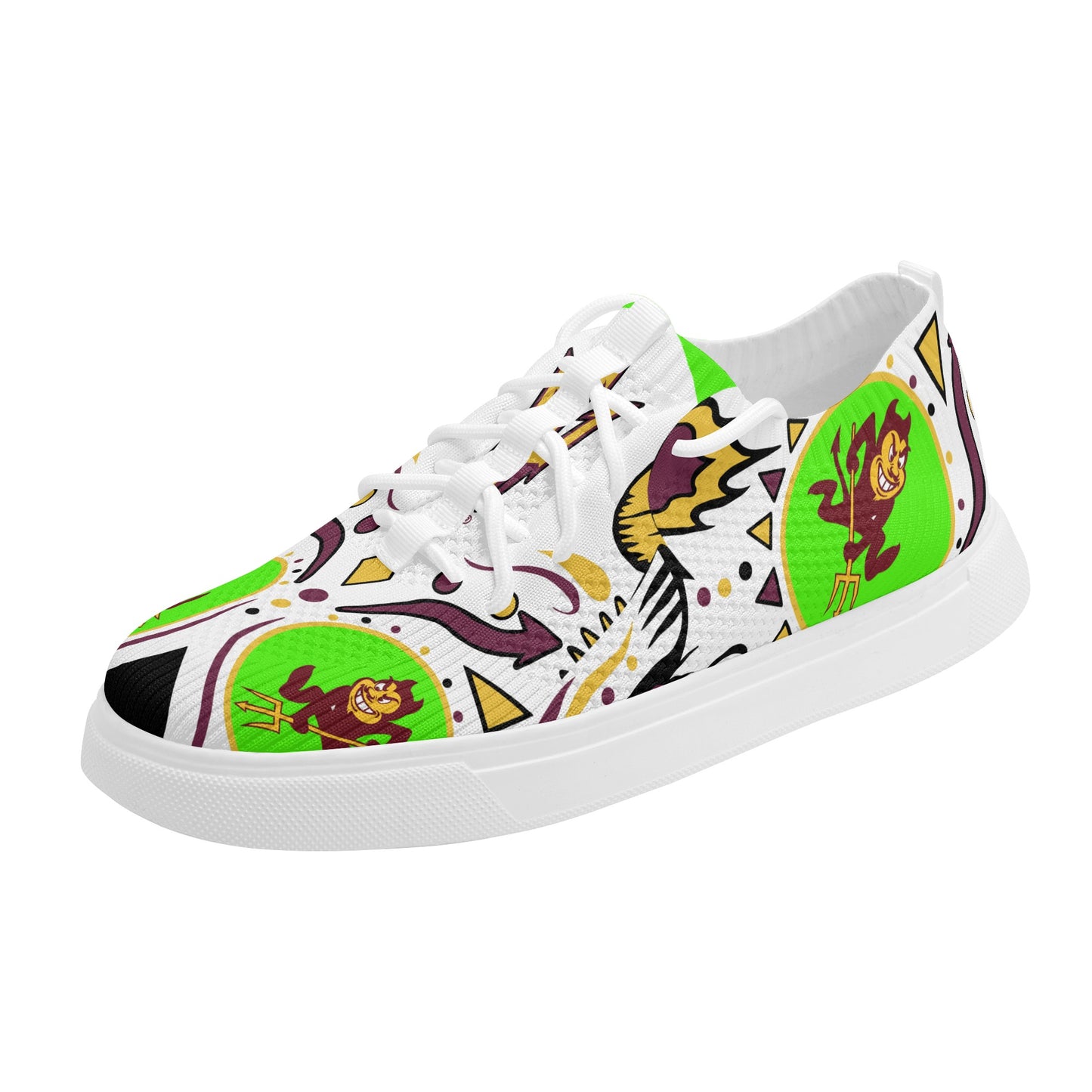 Sun Devil Stars ASU Edition Mens Goo Green Sparky Low Tops Star Kicks