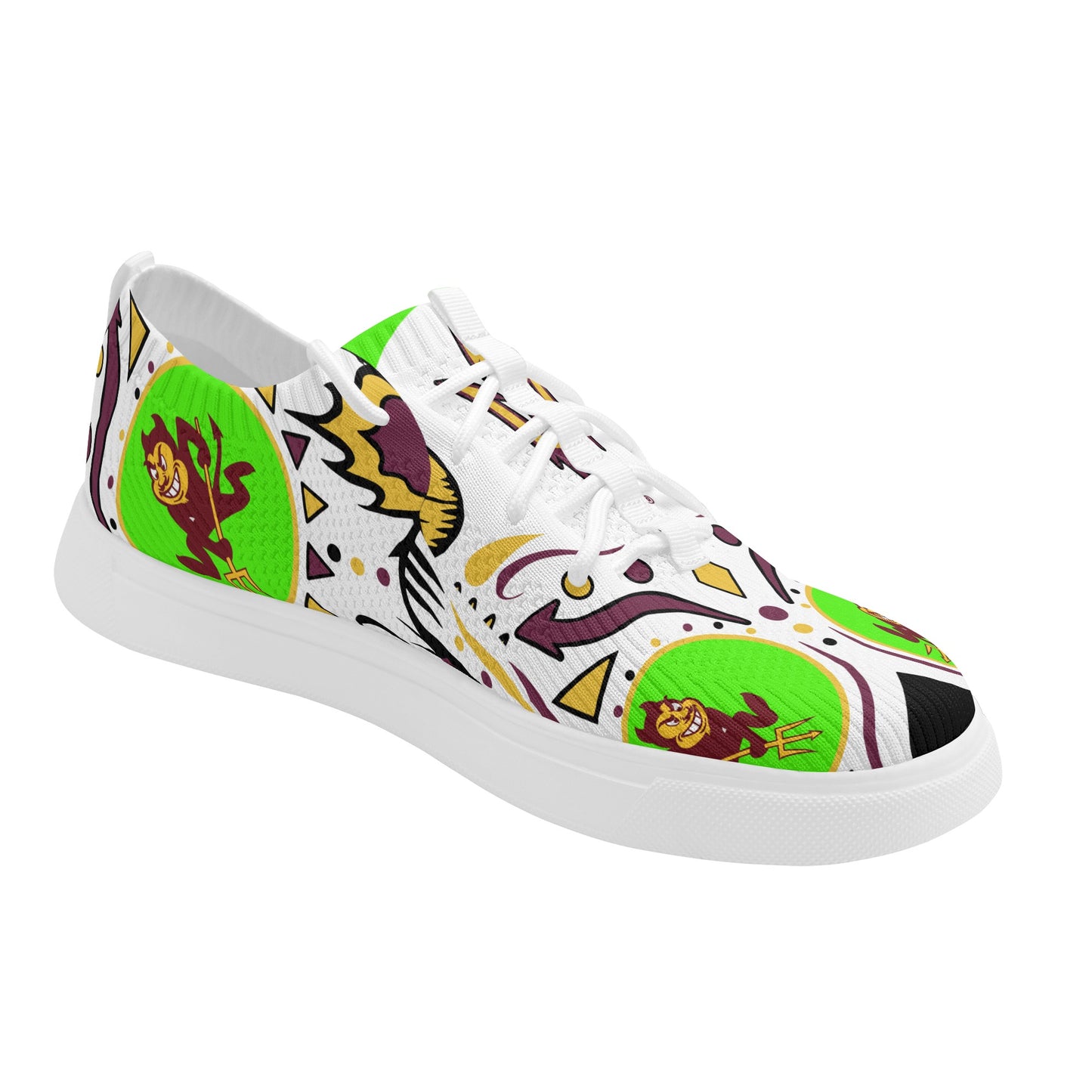 Sun Devil Stars ASU Edition Mens Goo Green Sparky Low Tops Star Kicks