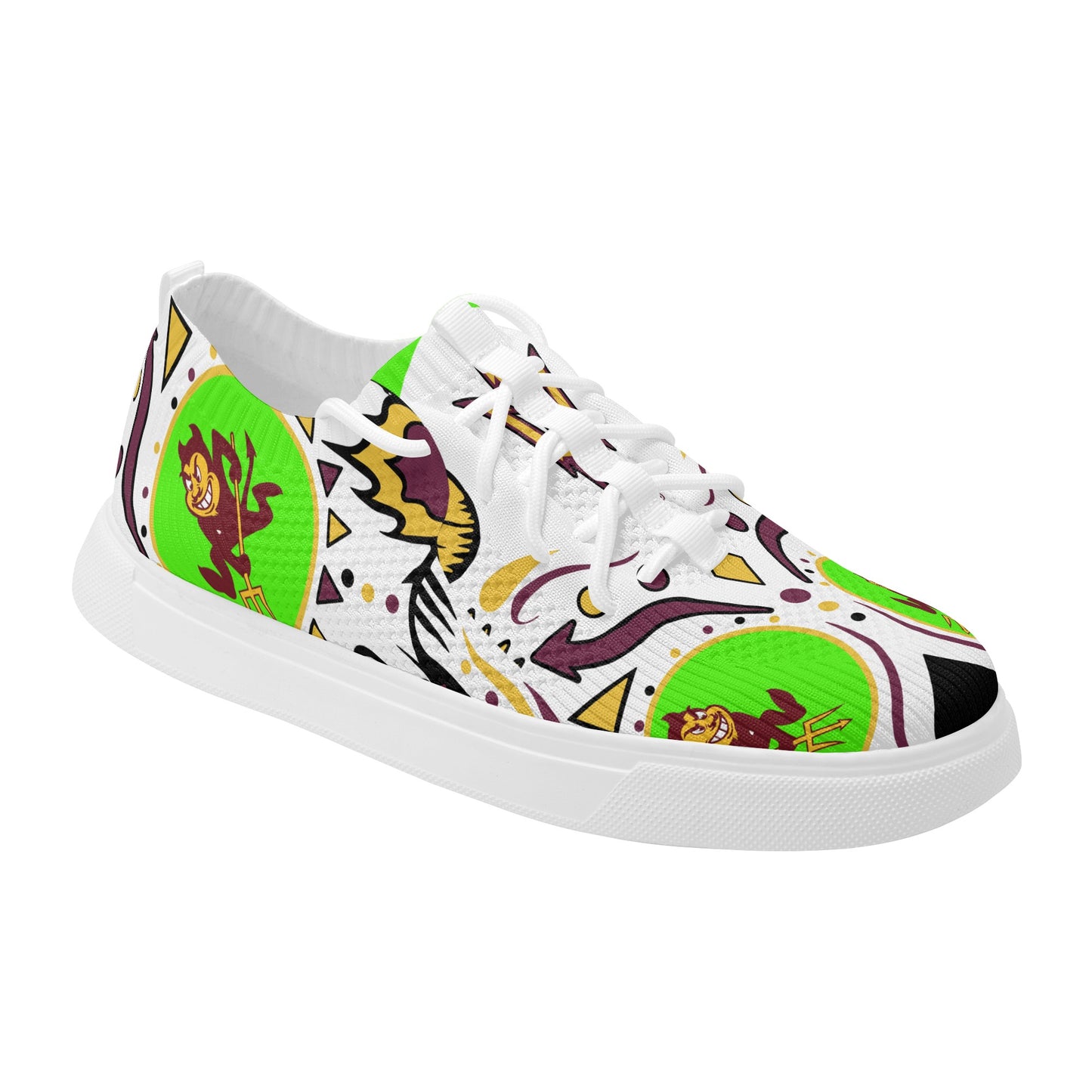 Sun Devil Stars ASU Edition Mens Goo Green Sparky Low Tops Star Kicks