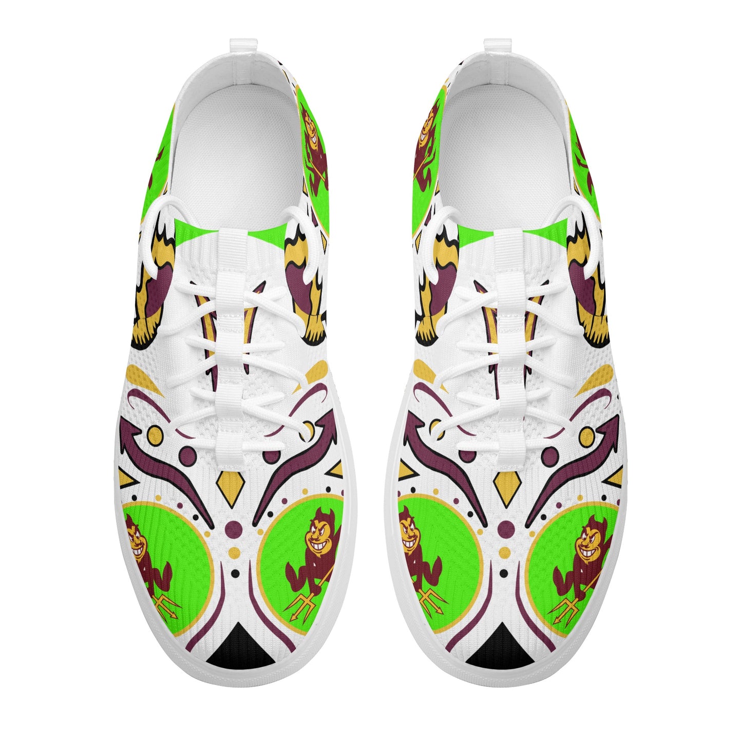 Sun Devil Stars ASU Edition Mens Goo Green Sparky Low Tops Star Kicks