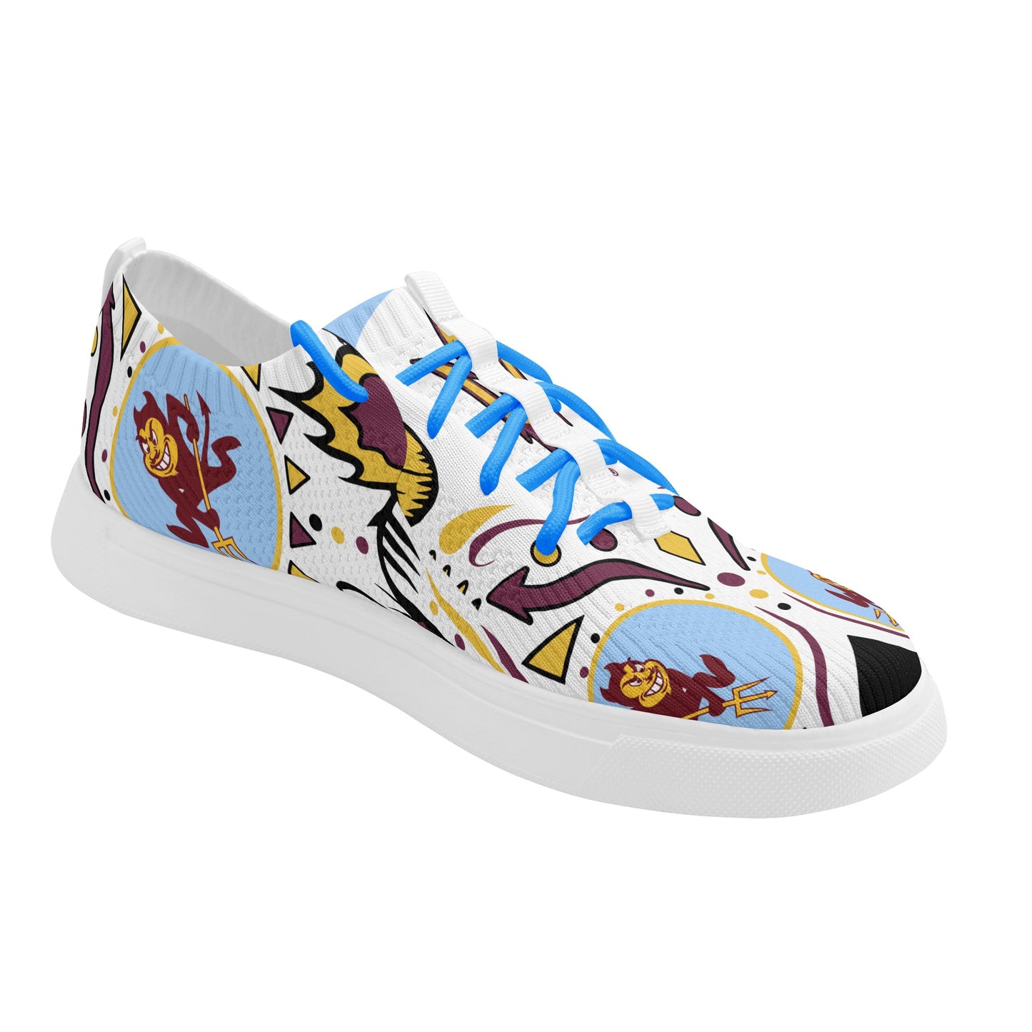 Sun Devil Stars ASU Edition Mens Sky Blue Sparky Low Tops Star Kicks