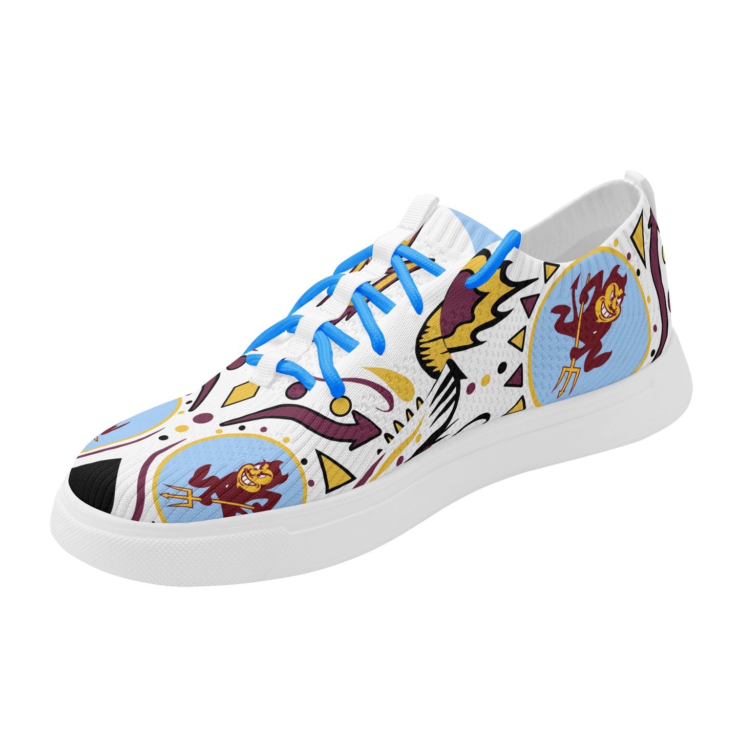 Sun Devil Stars ASU Edition Mens Sky Blue Sparky Low Tops Star Kicks