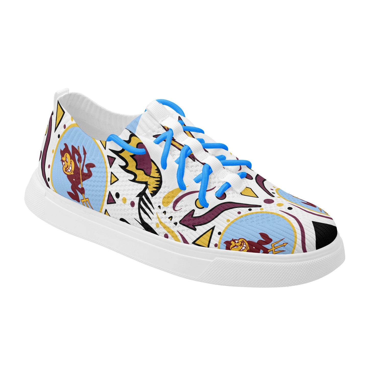 Sun Devil Stars ASU Edition Mens Sky Blue Sparky Low Tops Star Kicks