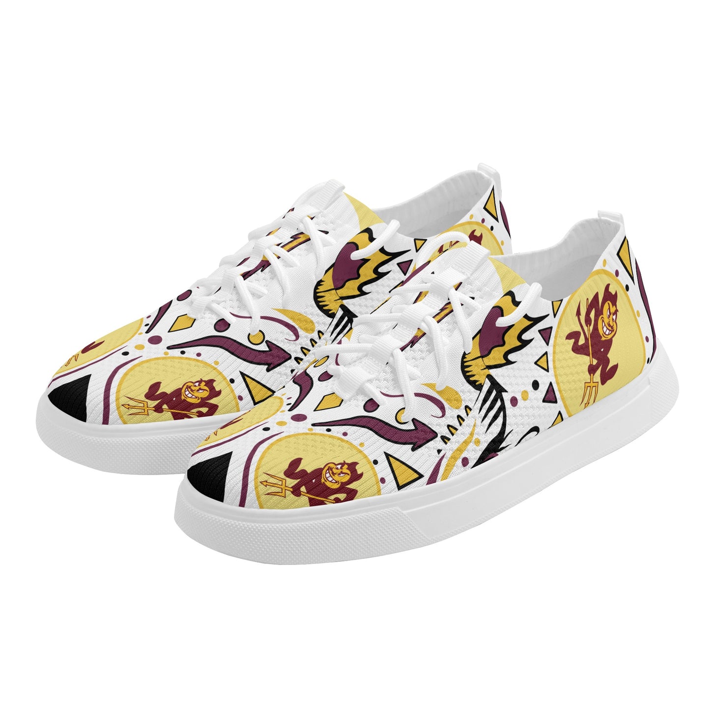 Sun Devil Stars ASU Edition Mens Tan Sparky Low Tops Star Kicks