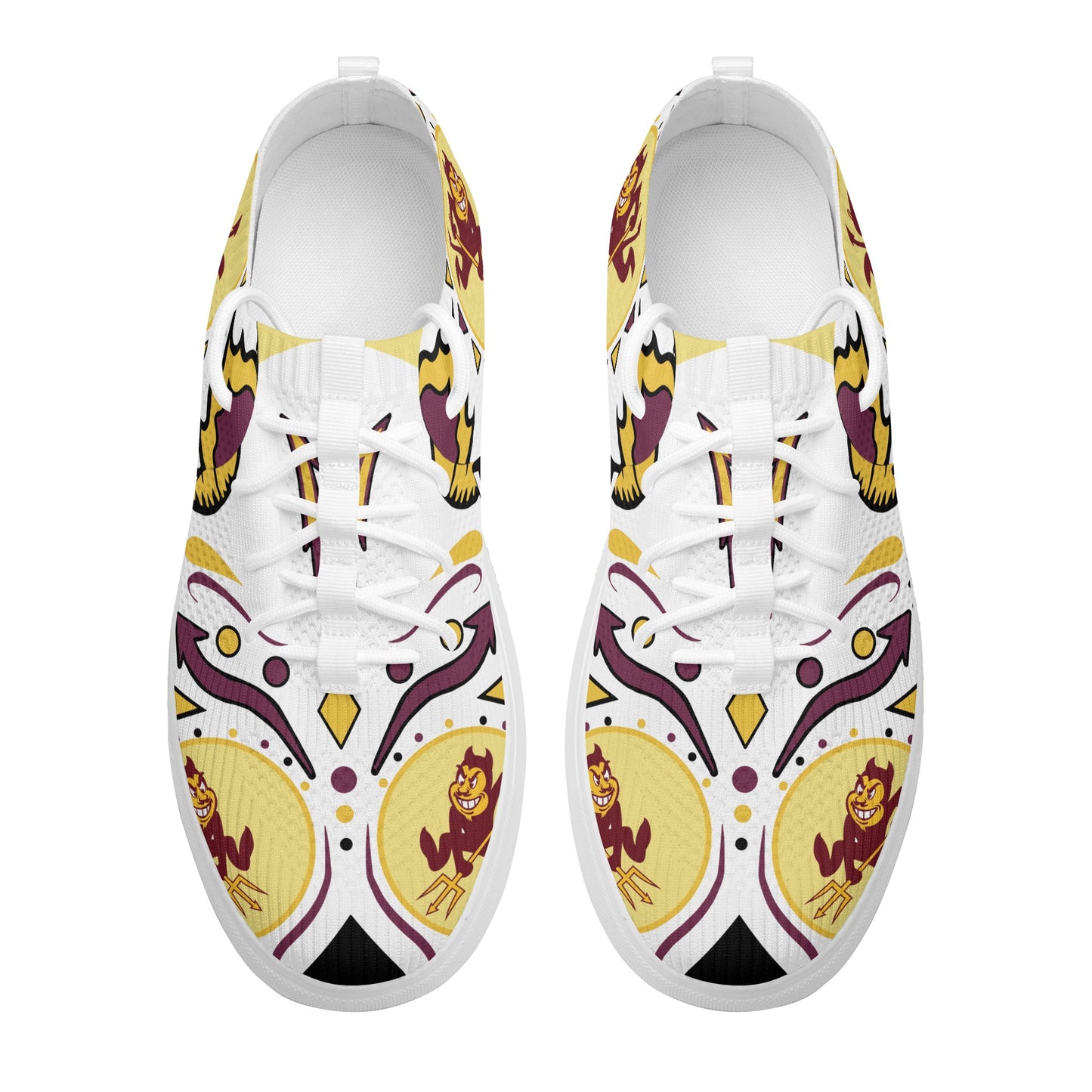 Sun Devil Stars ASU Edition Mens Tan Sparky Low Tops Star Kicks