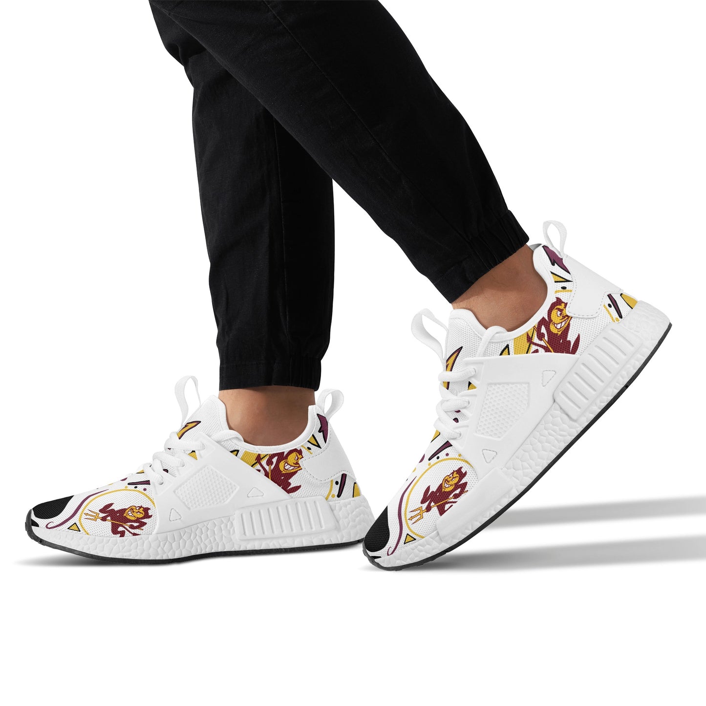 Sun Devil Stars ASU White Edition Mens Star Kicks