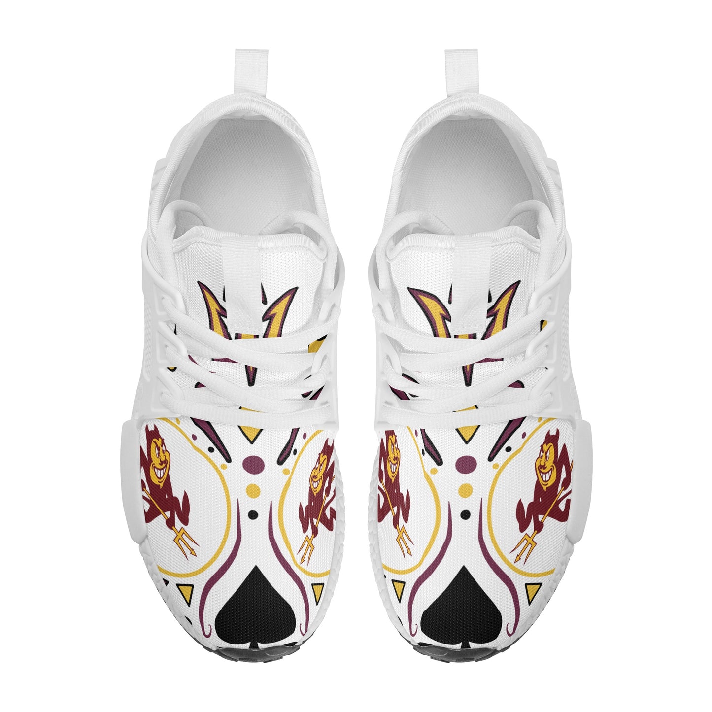 Sun Devil Stars ASU White Edition Mens Star Kicks