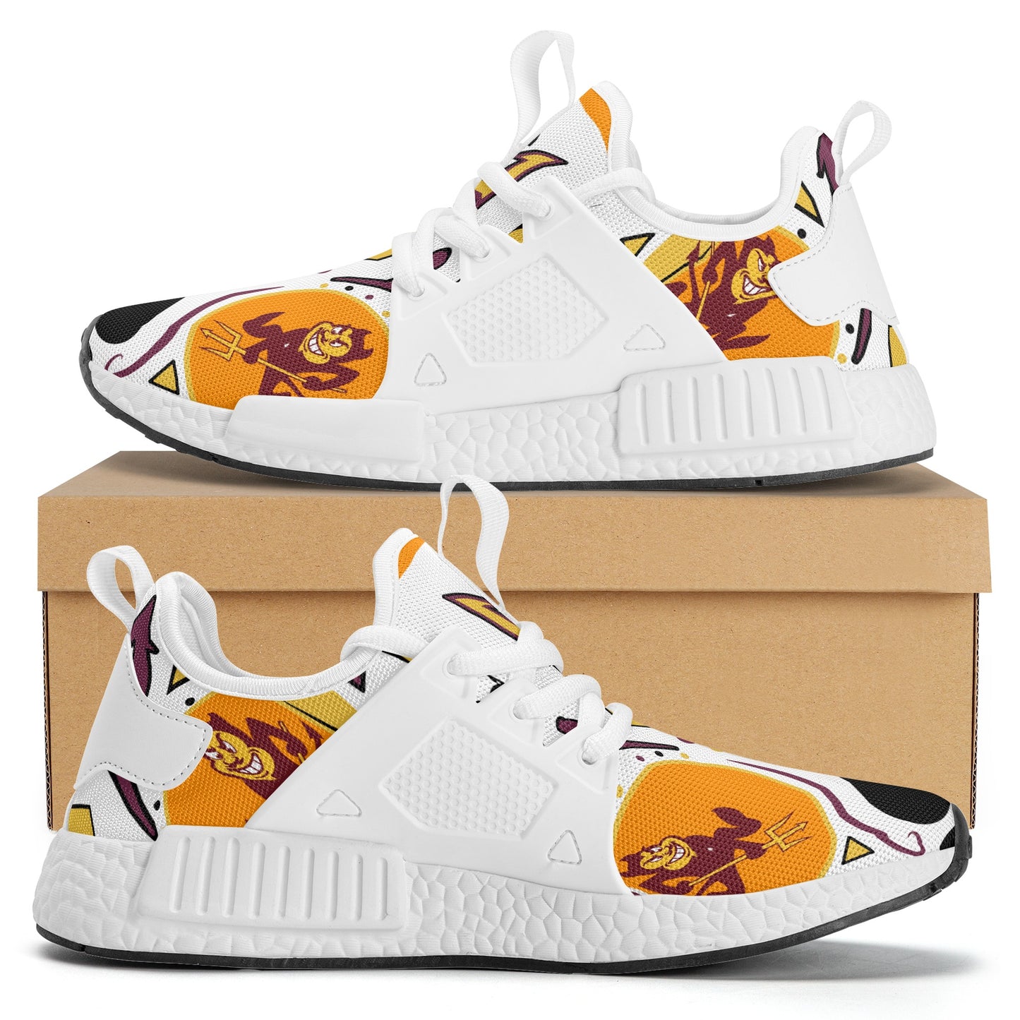 Sun Devil Stars ASU Orange Edition Mens Star Kicks