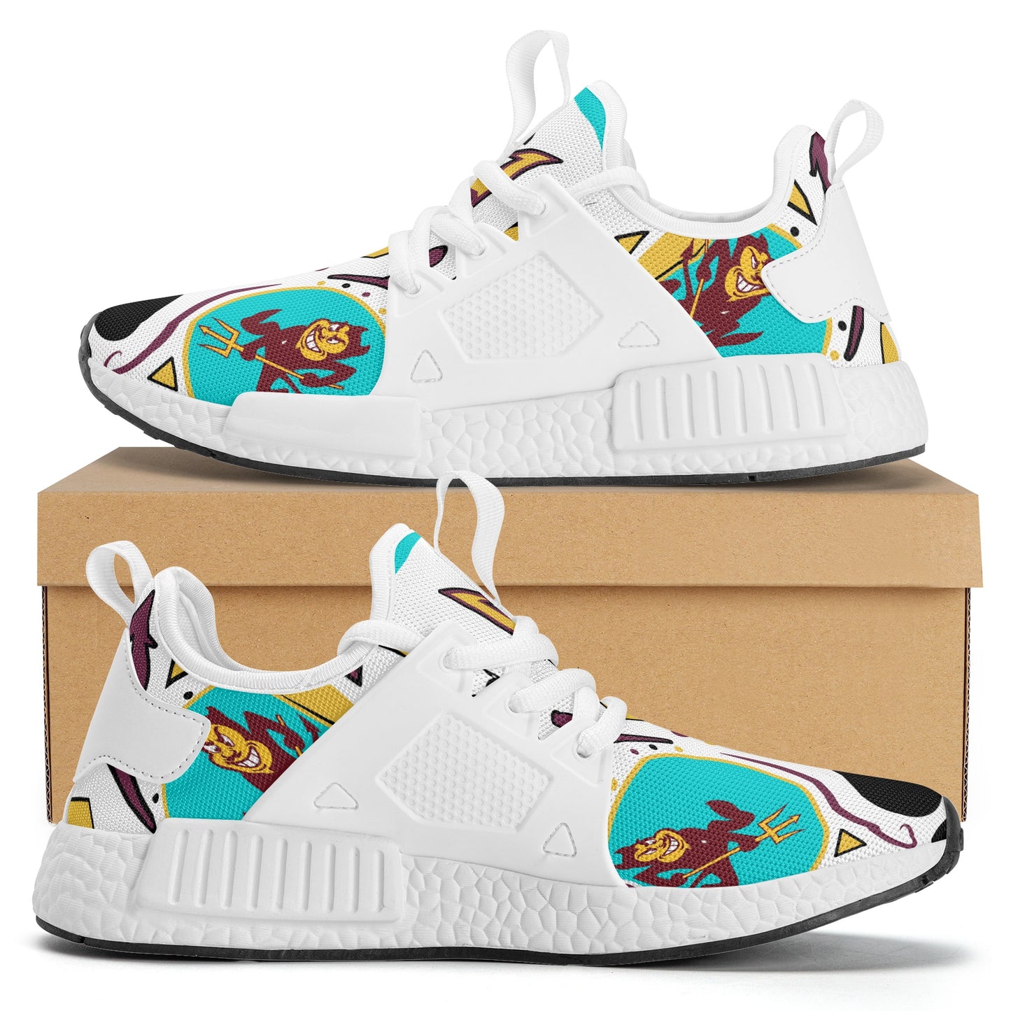 Sun Devil Stars ASU Turquoise Edition Mens Star Kicks