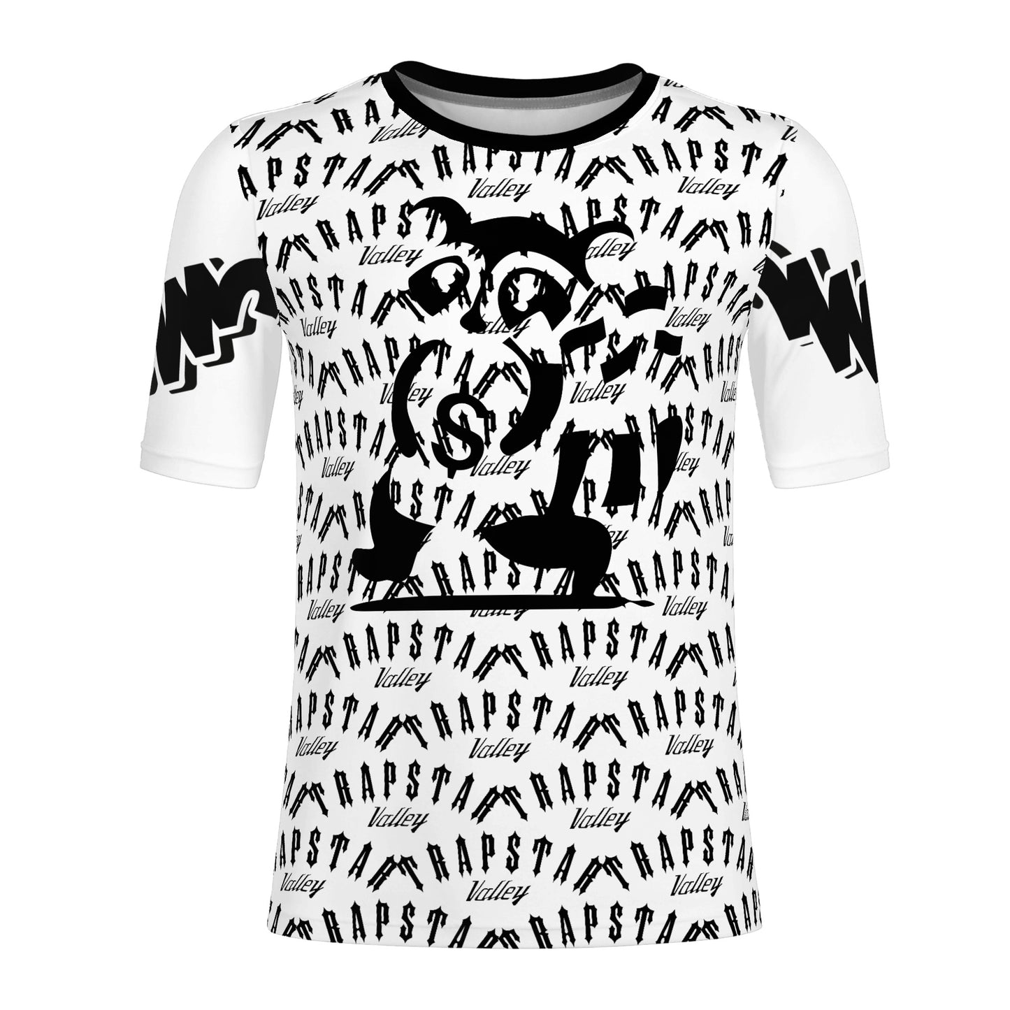 Trap Star Valley Raccoon Goon 2.0 Mens White/Black  T-shirts