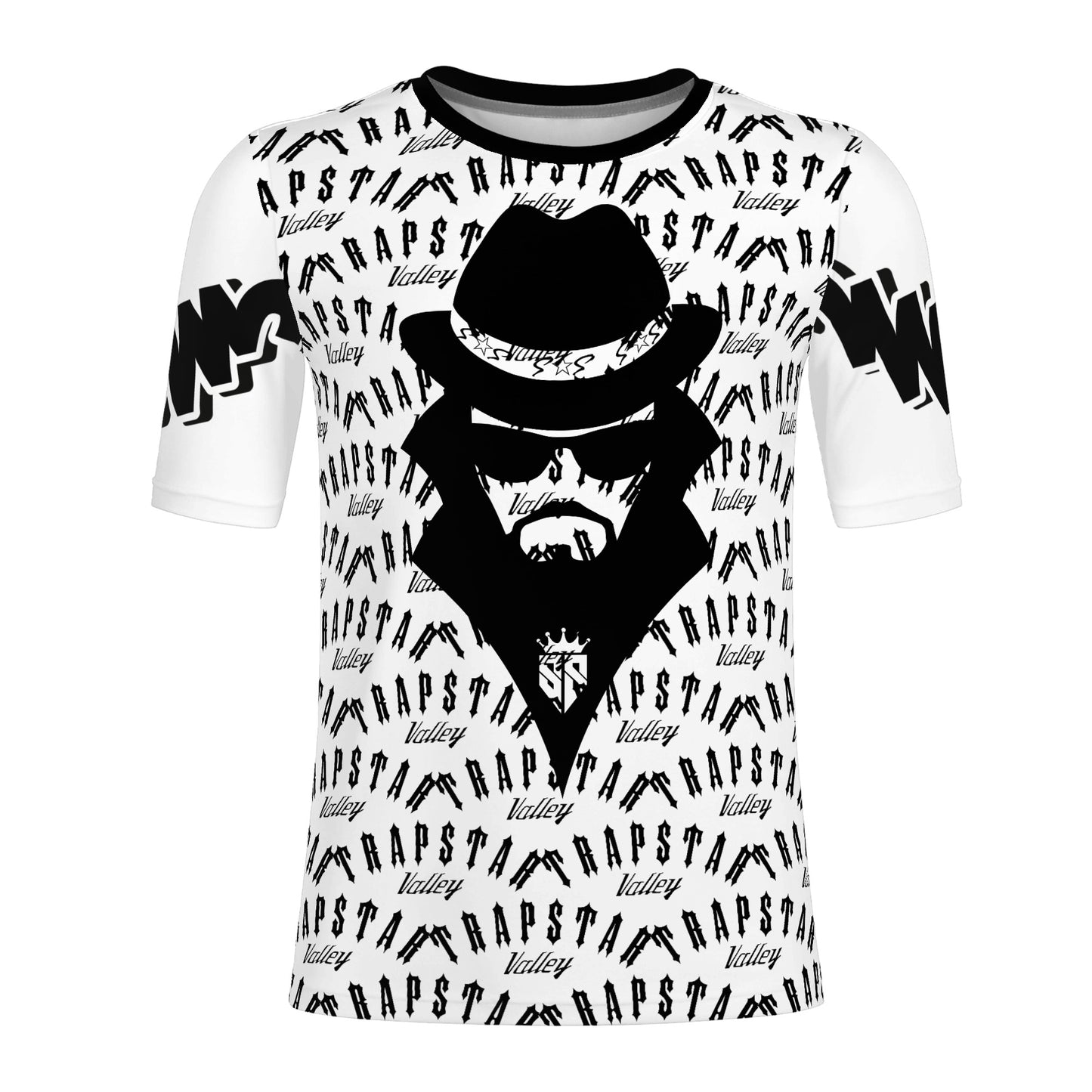 Trap Star Valley Legend 3.0 Mens White/Black  T-shirts