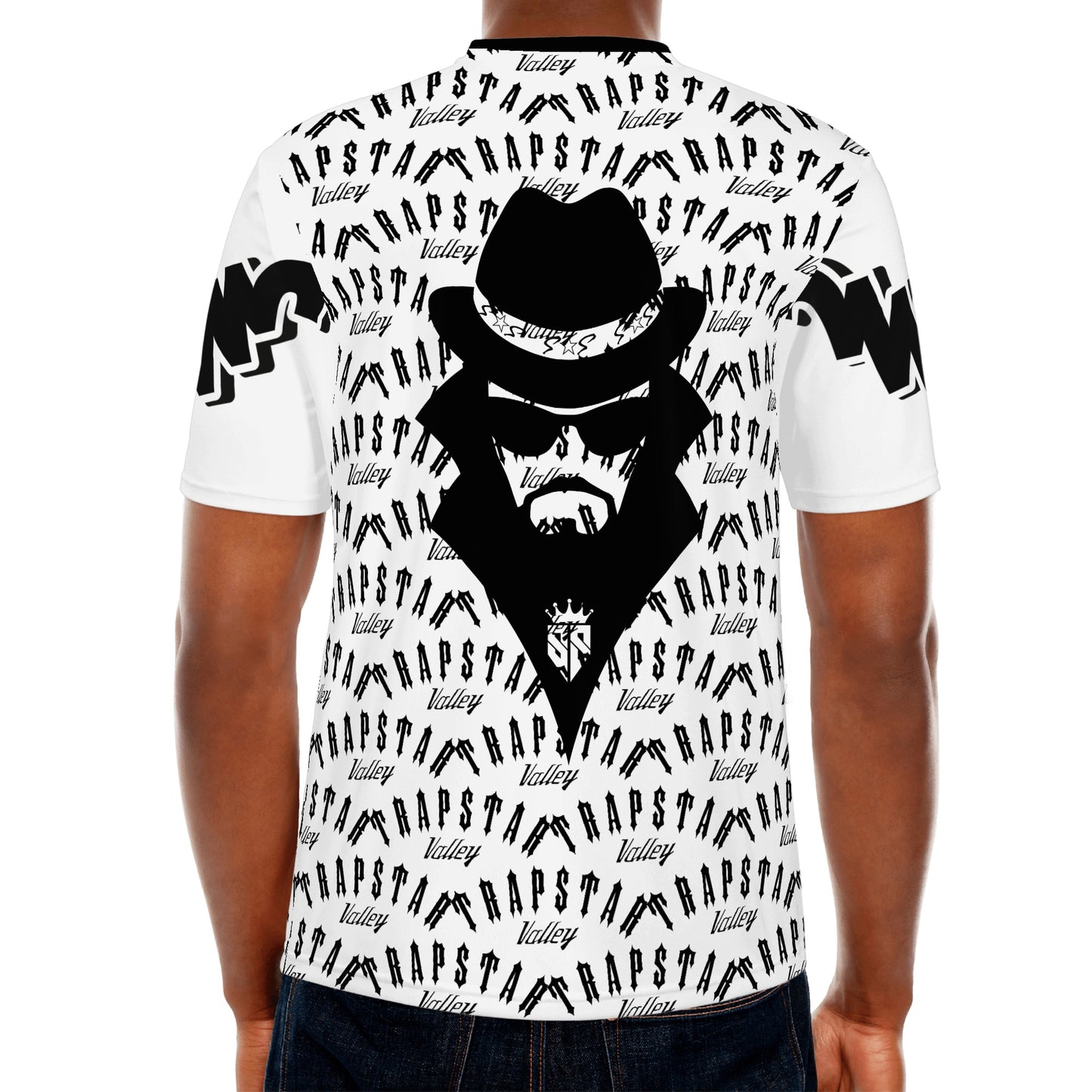 Trap Star Valley Legend 3.0 Mens White/Black  T-shirts