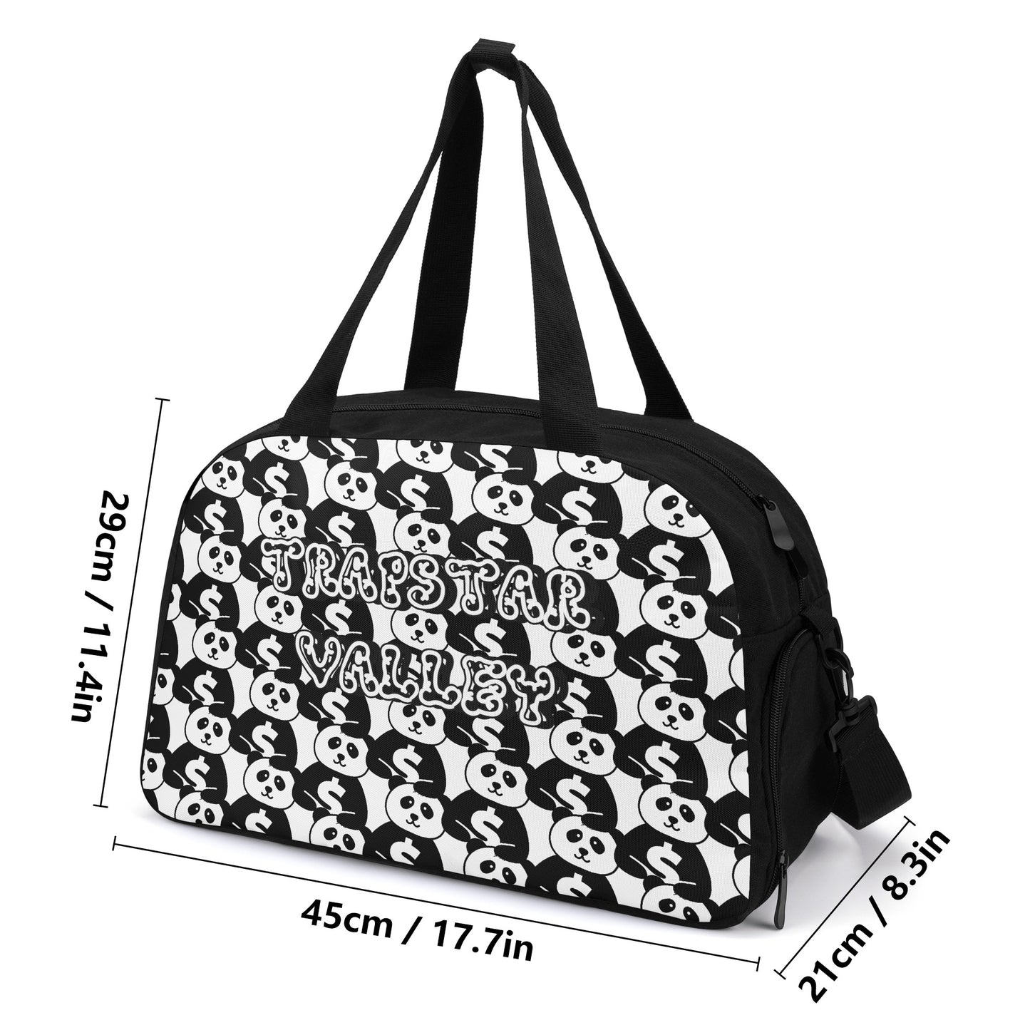 Trap Star Valley Panda 1.0 Travel Luggage Bag