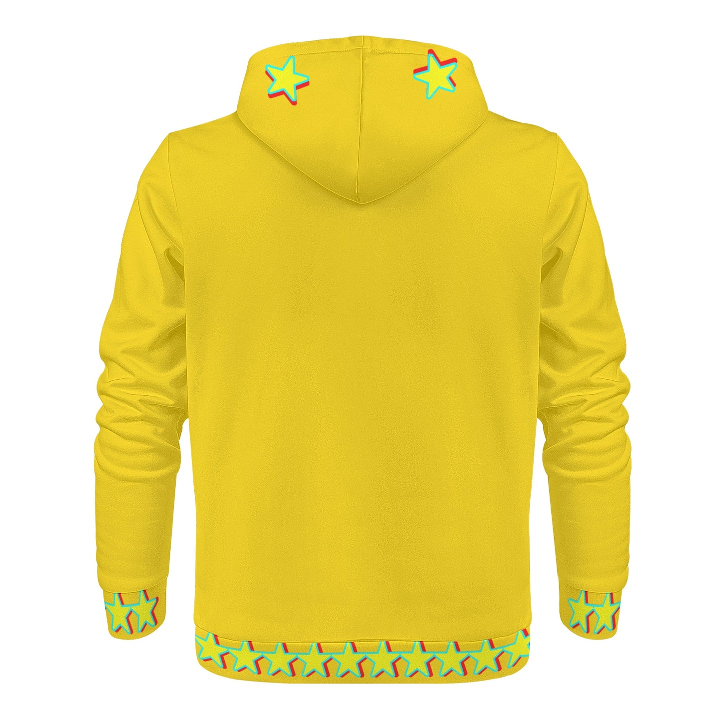 Star Gang Mens Gold Hoodie