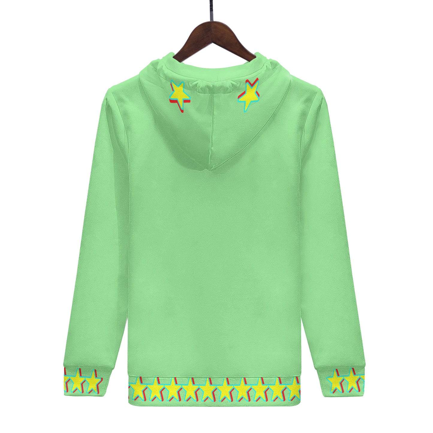 Star Gang Mens Mint Green Hoodie