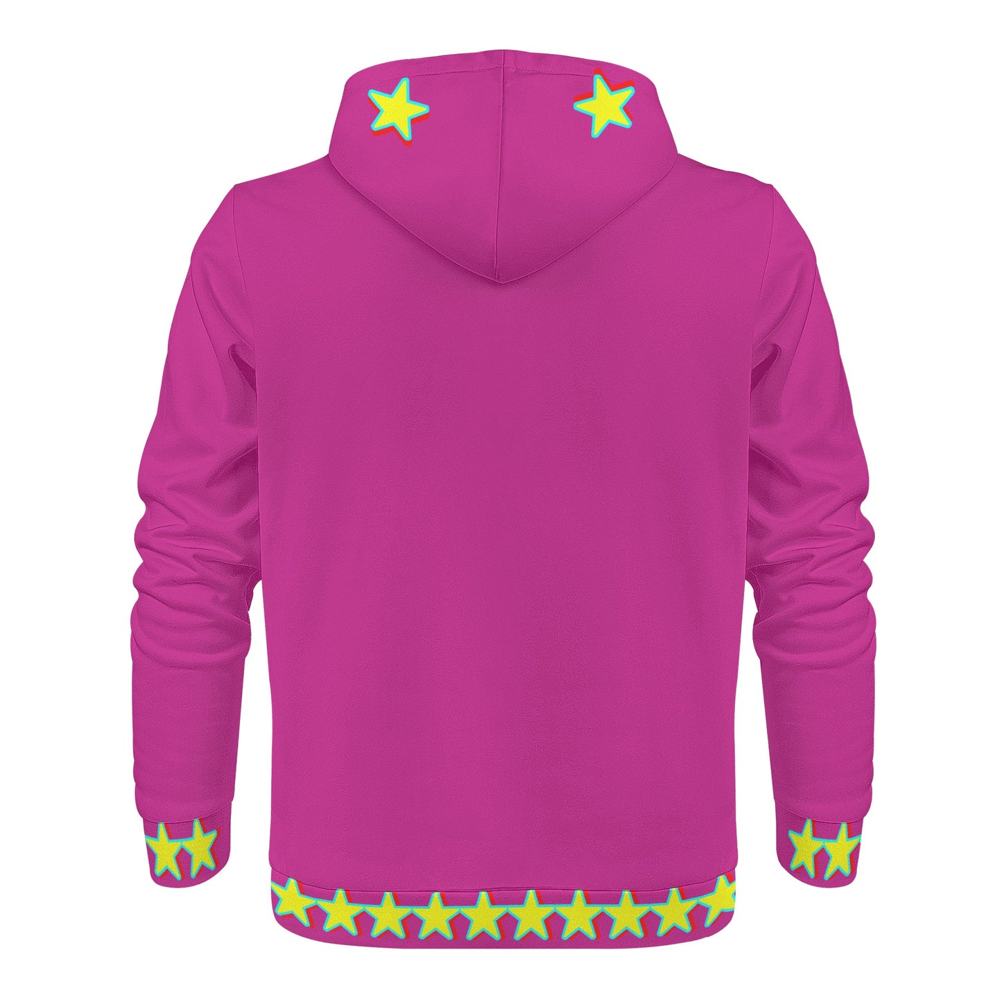 Star Gang Mens Purple Hoodie