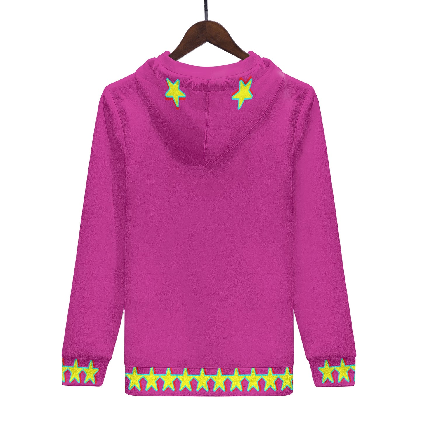 Star Gang Mens Purple Hoodie