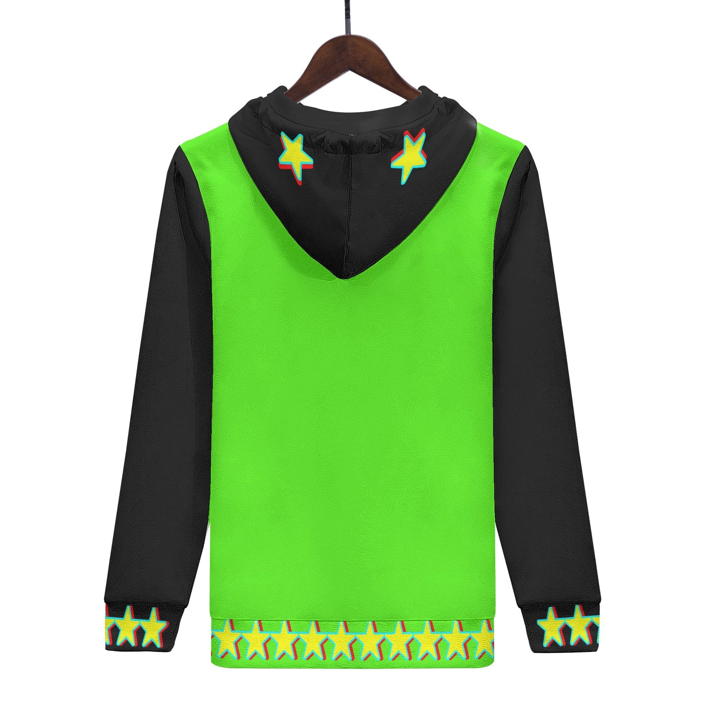 Star Gang Mens GooGreen/Black Hoodie