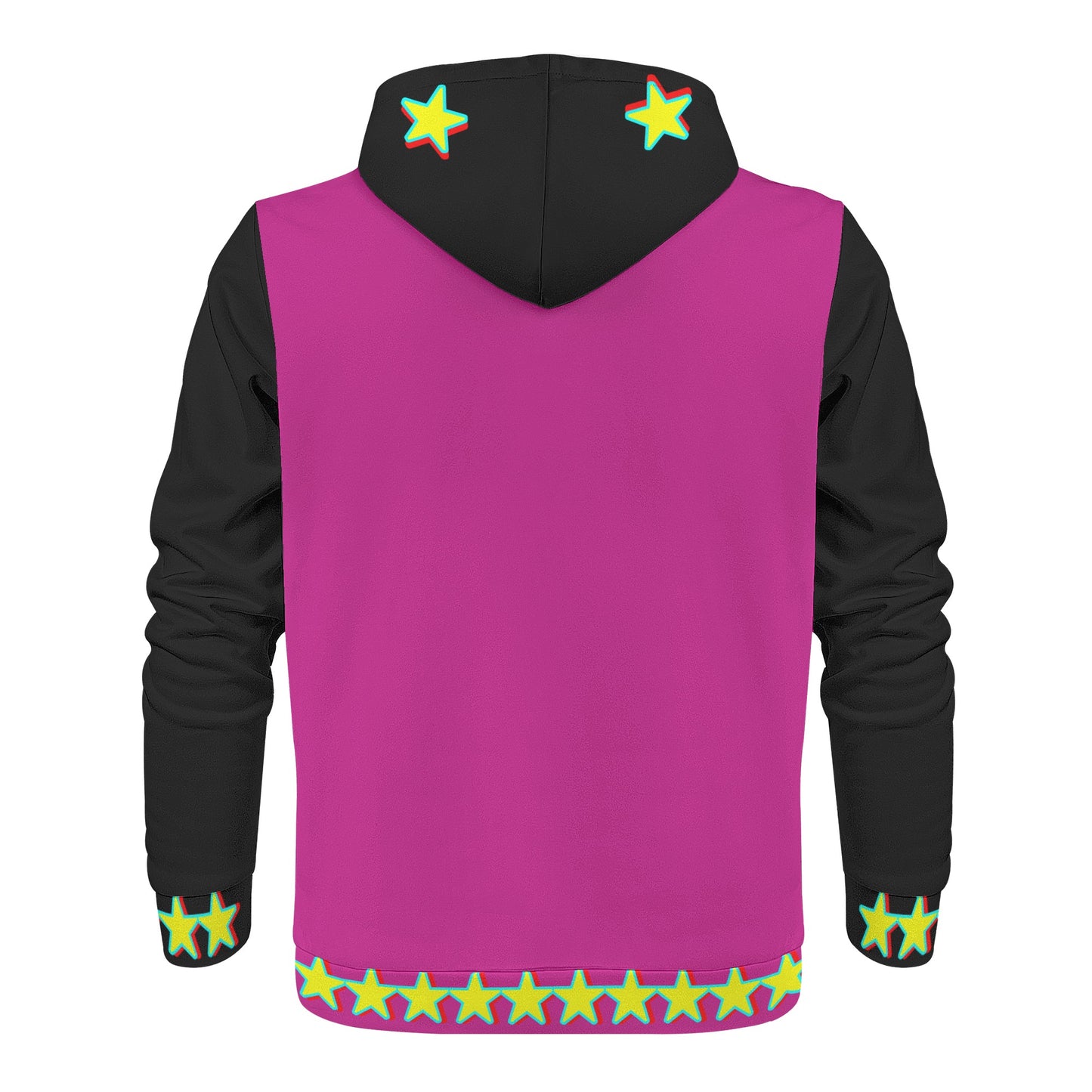 Star Gang Mens Purple/Black Hoodie