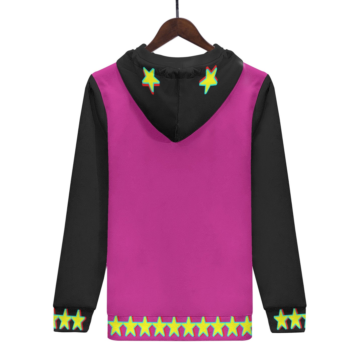 Star Gang Mens Purple/Black Hoodie