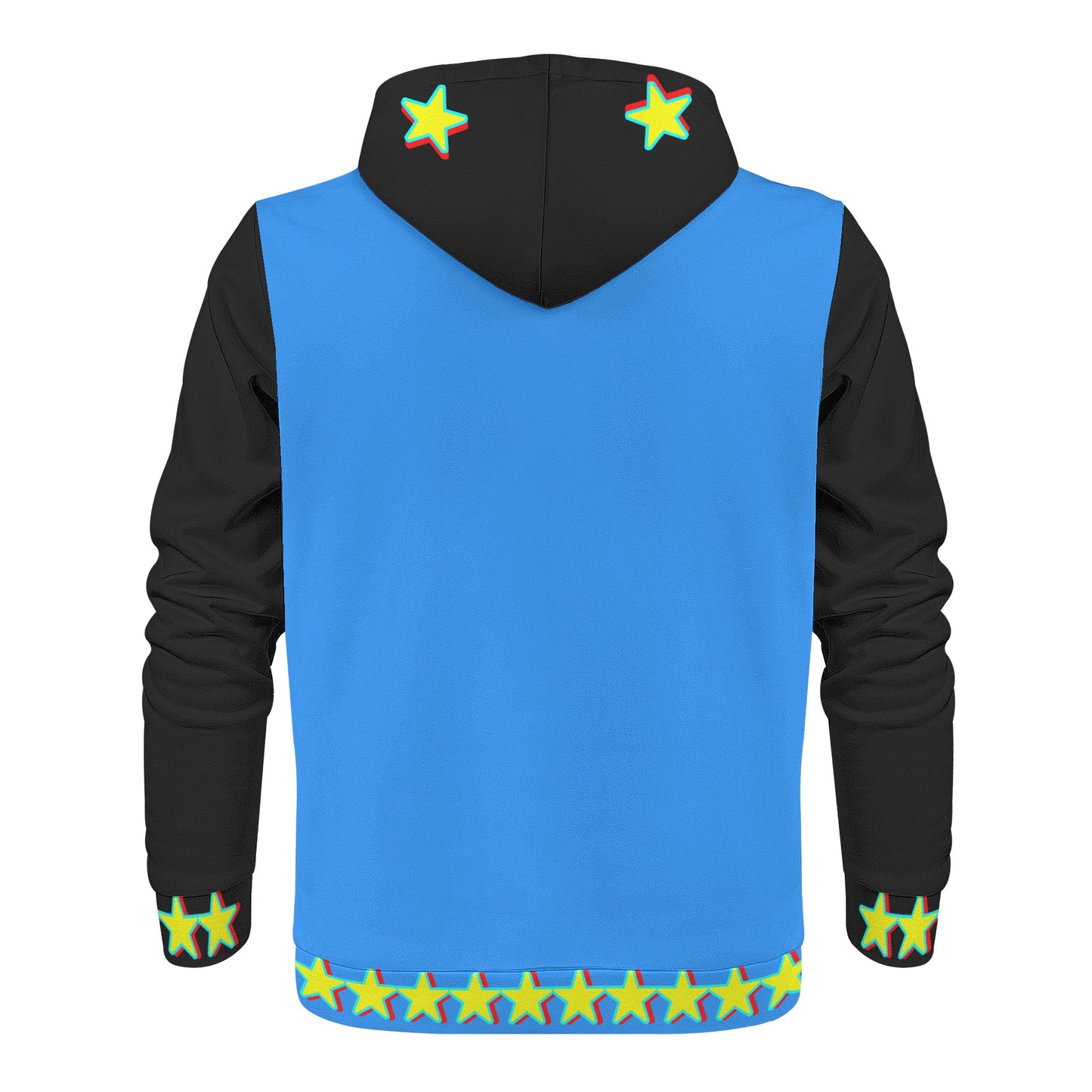 Star Gang Mens Blue/Black Hoodie