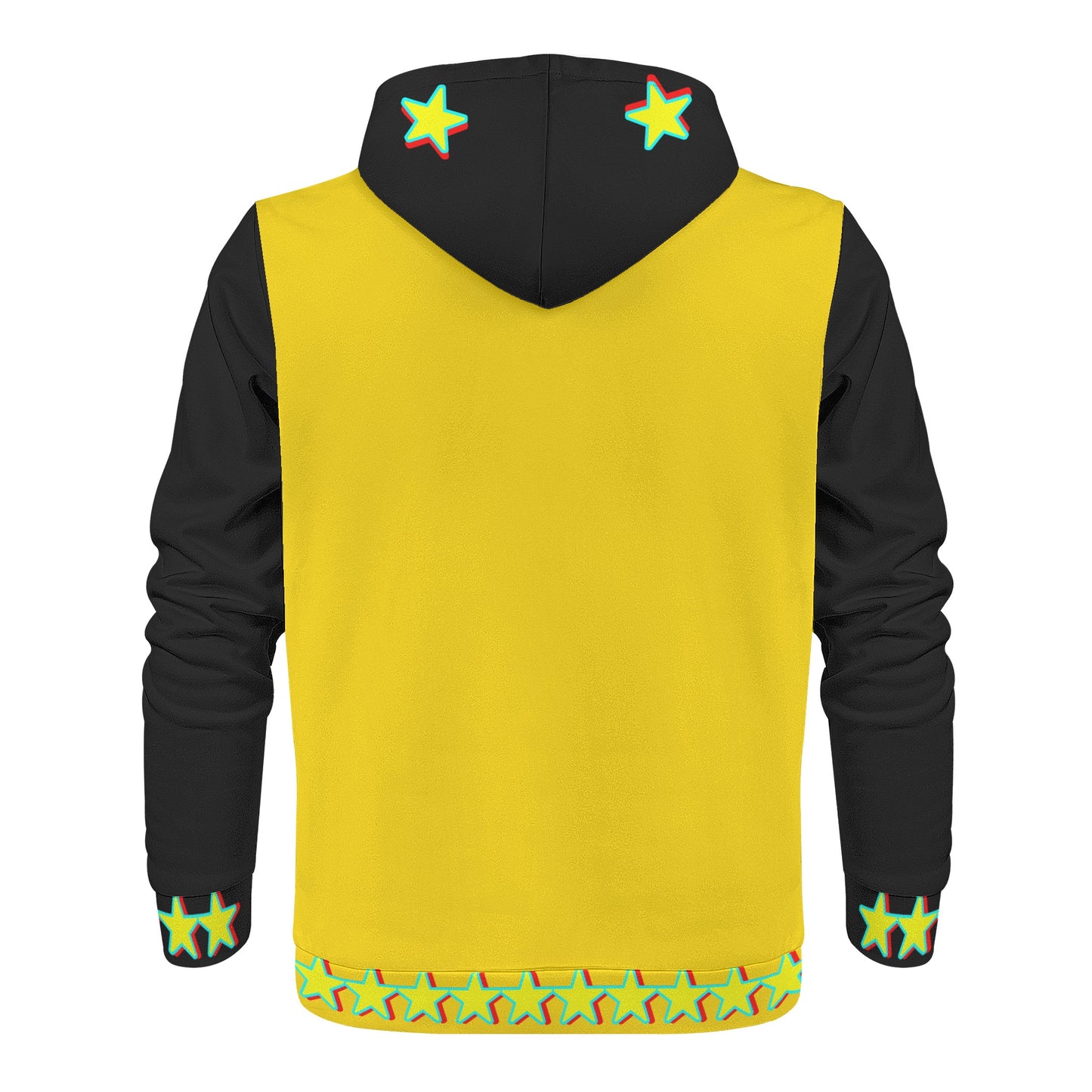 Star Gang Mens Gold/Black Hoodie