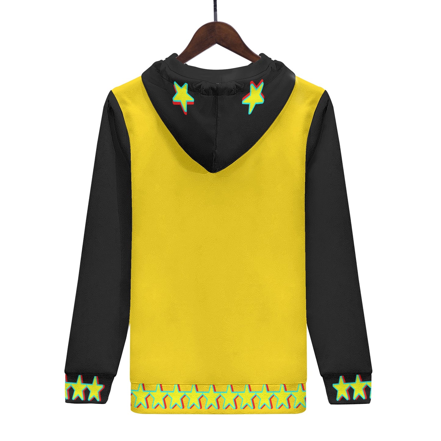 Star Gang Mens Gold/Black Hoodie