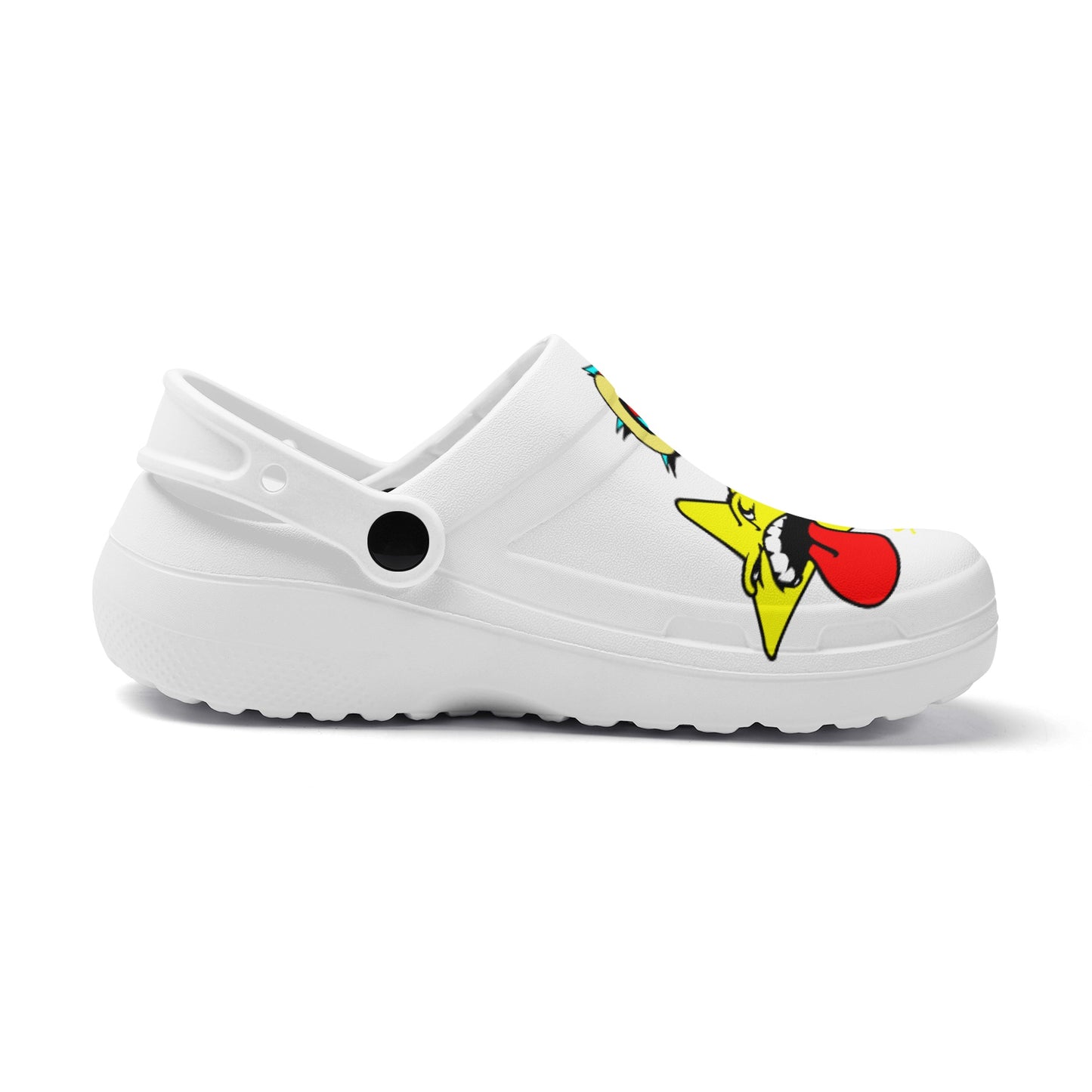 Star Gang Mens White Lightweight Star Kicks