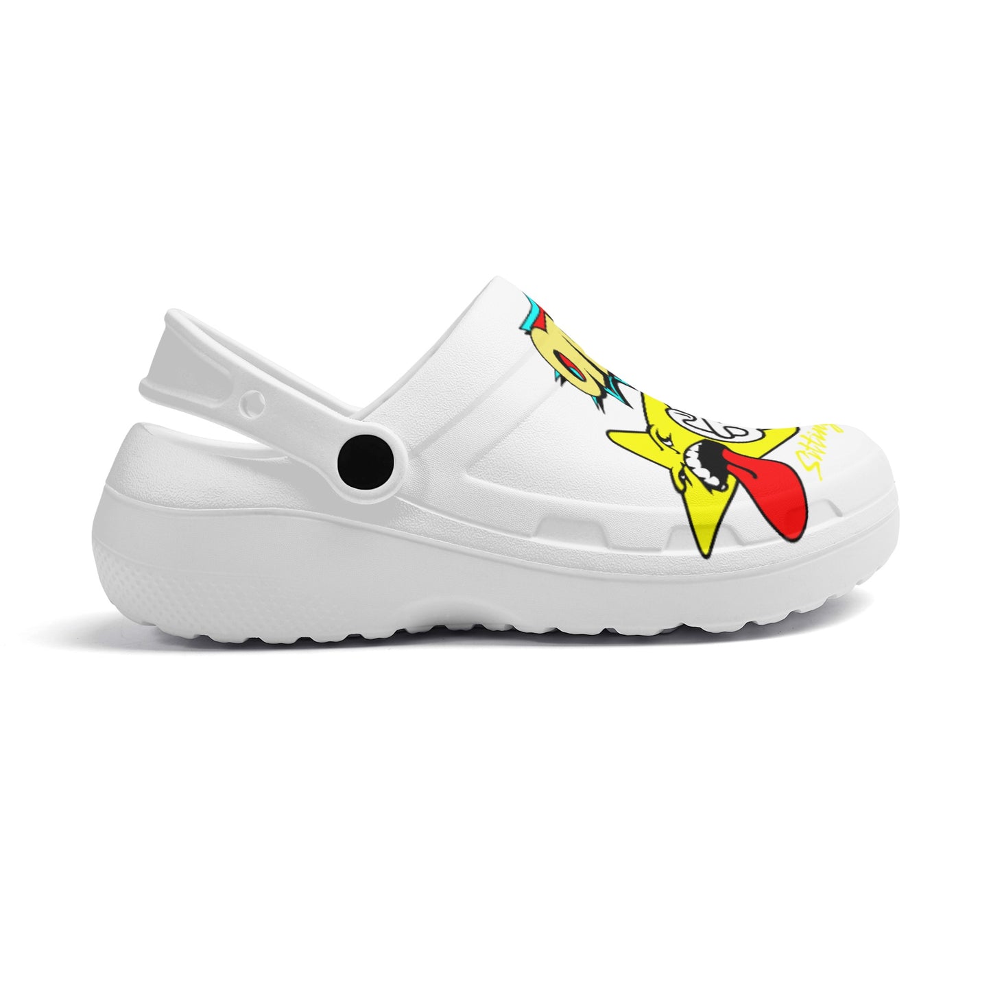 Star Gang Mens White Lightweight Star Kicks