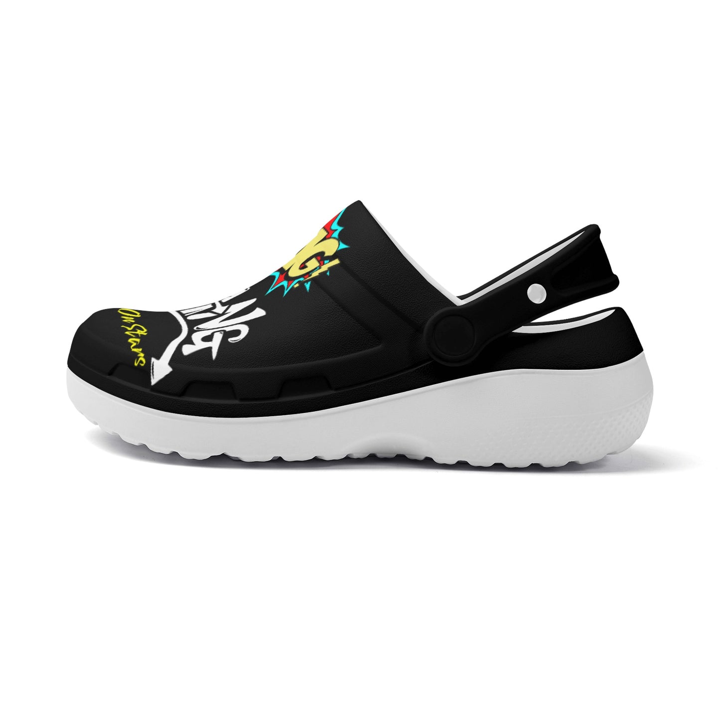 Star Gang Mens  Black Lightweight Star Kicks