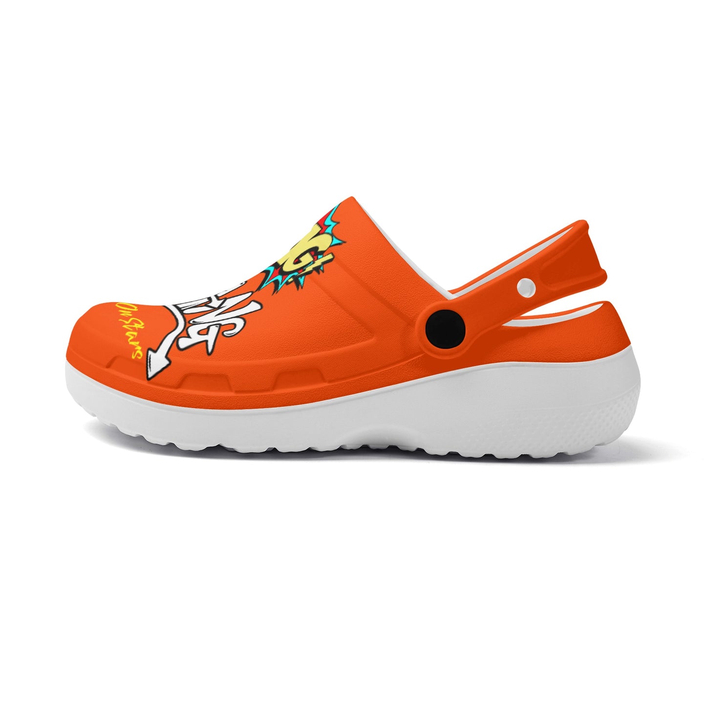 Star Gang Mens Dark Orange Lightweight Star Kicks