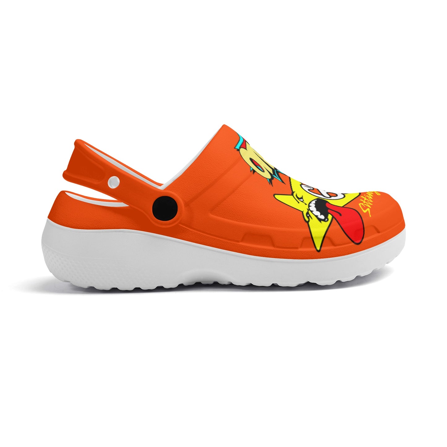 Star Gang Mens Dark Orange Lightweight Star Kicks