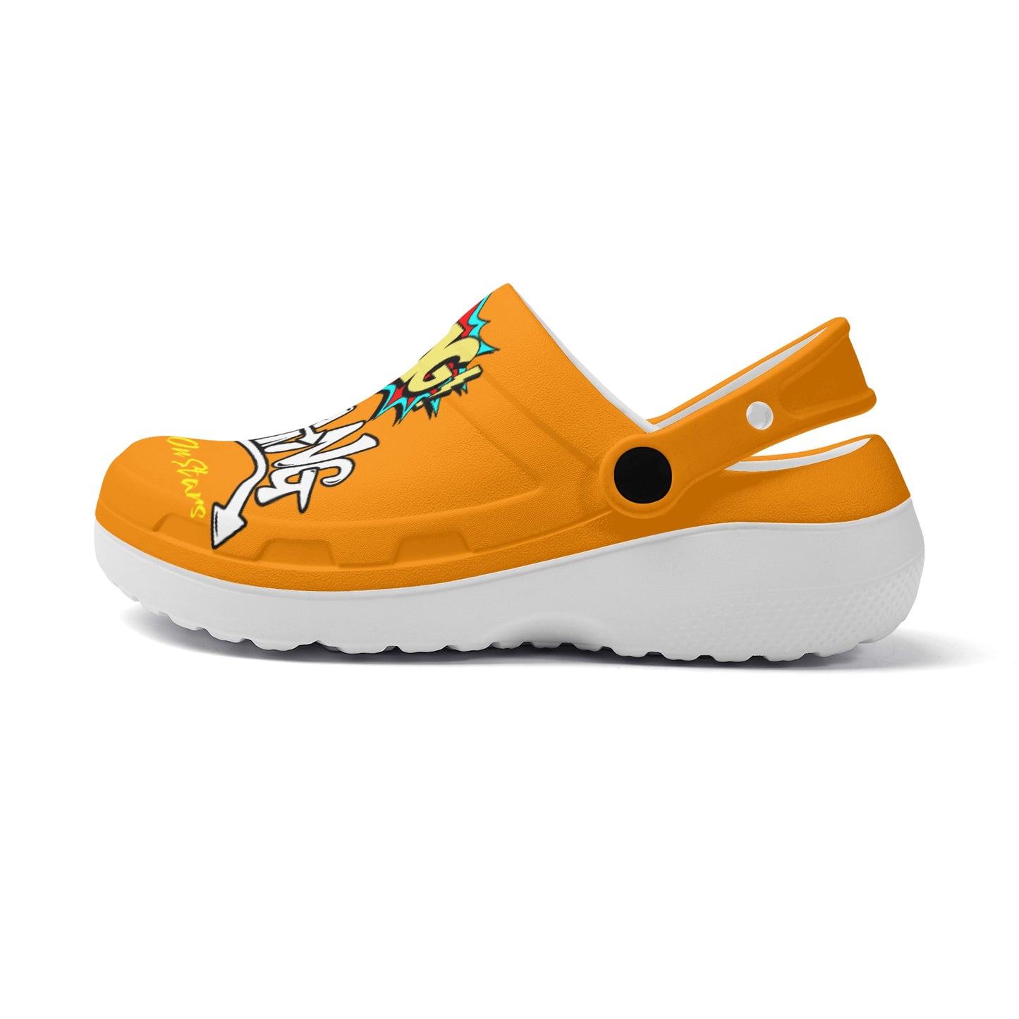 Star Gang Mens Orange Lightweight Star Kicks