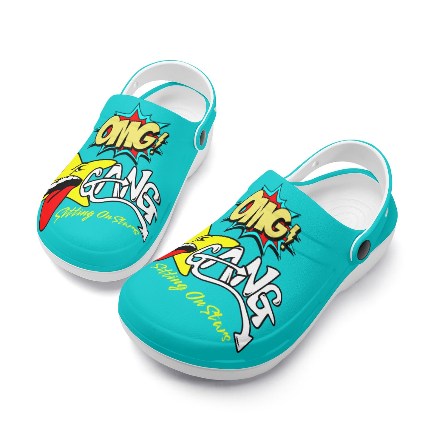 Star Gang Mens Turquoise Lightweight Star Kicks