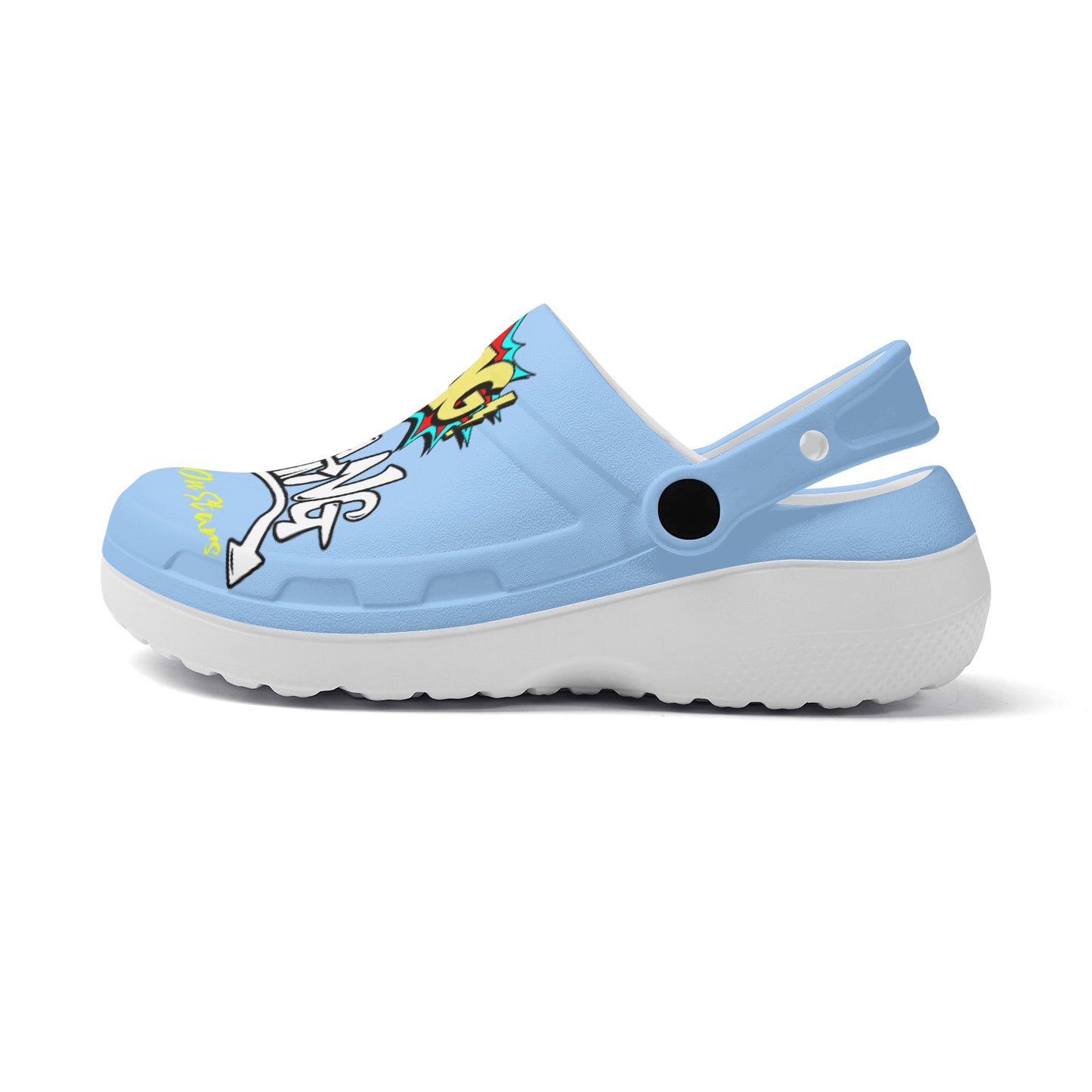 Star Gang Mens Sky Blue Lightweight Star Kicks