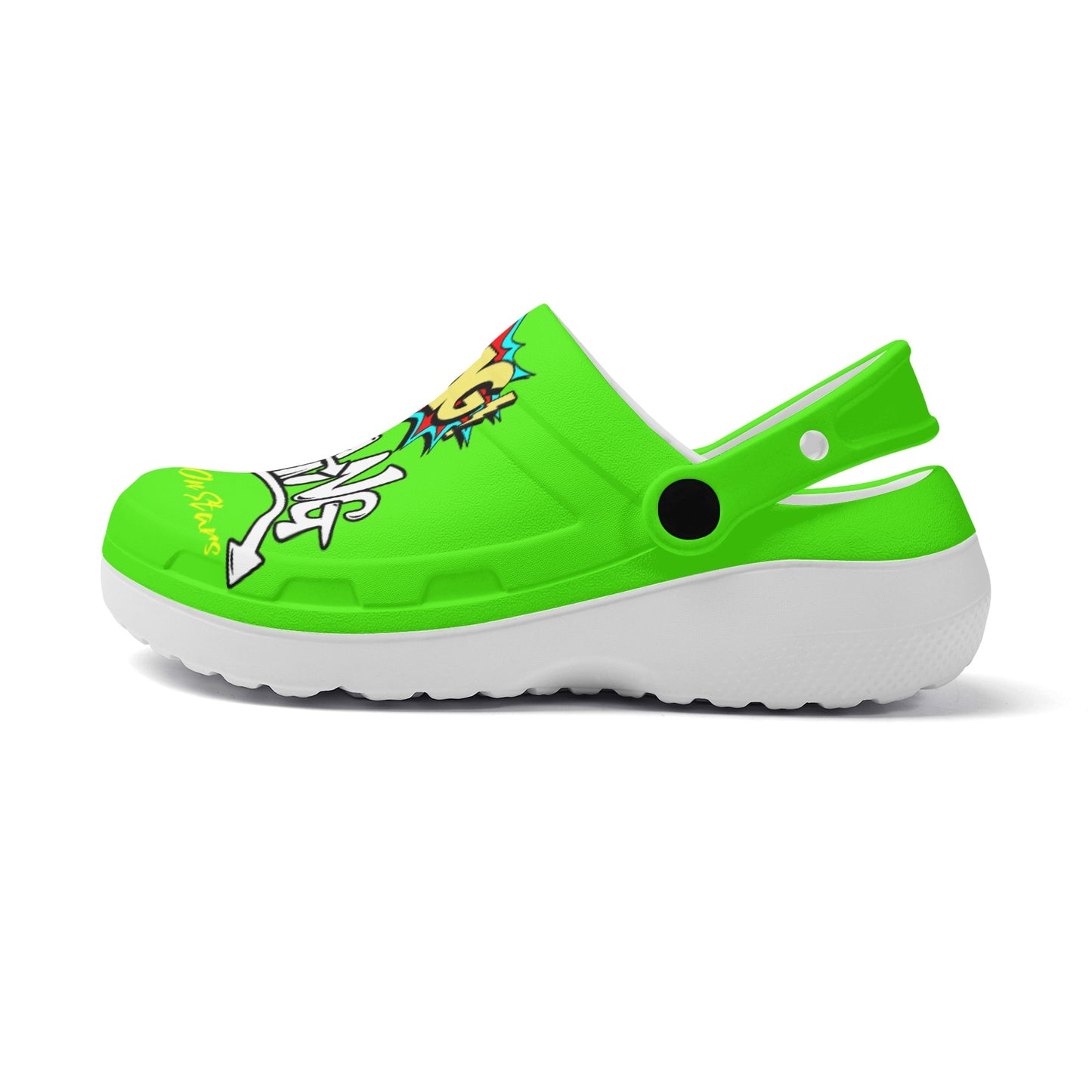 Star Gang Mens Goo Green Lightweight Star Kicks