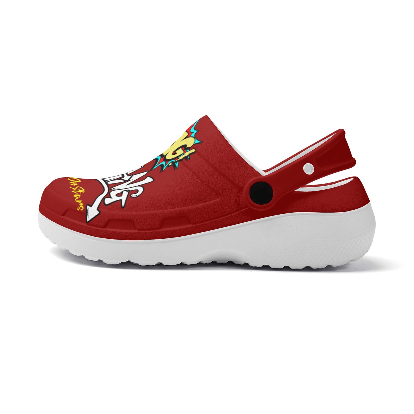 Star Gang Mens Maroon Lightweight Star Kicks