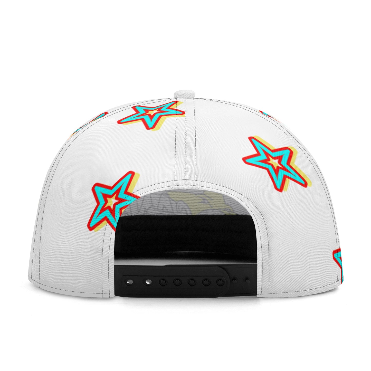 Star Gang White Snapbacks