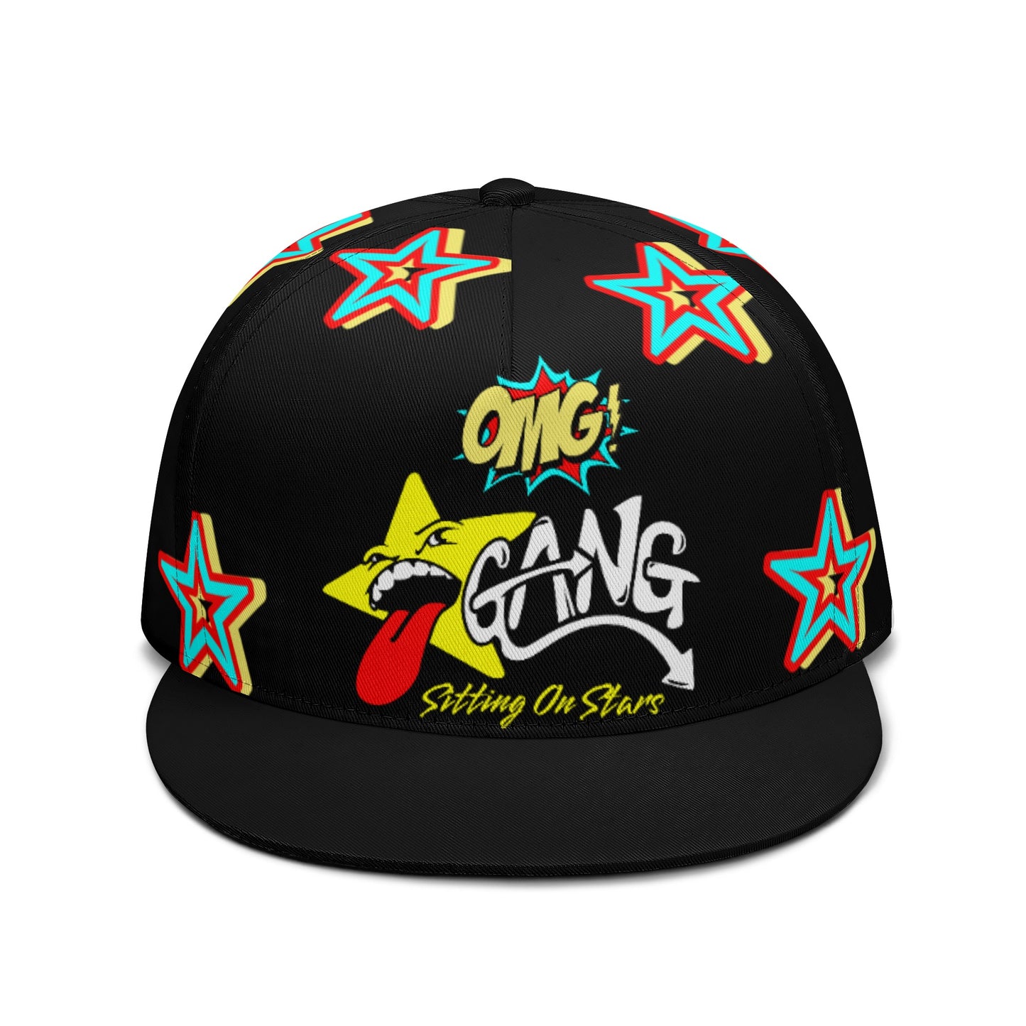 Star Gang Black Snapbacks