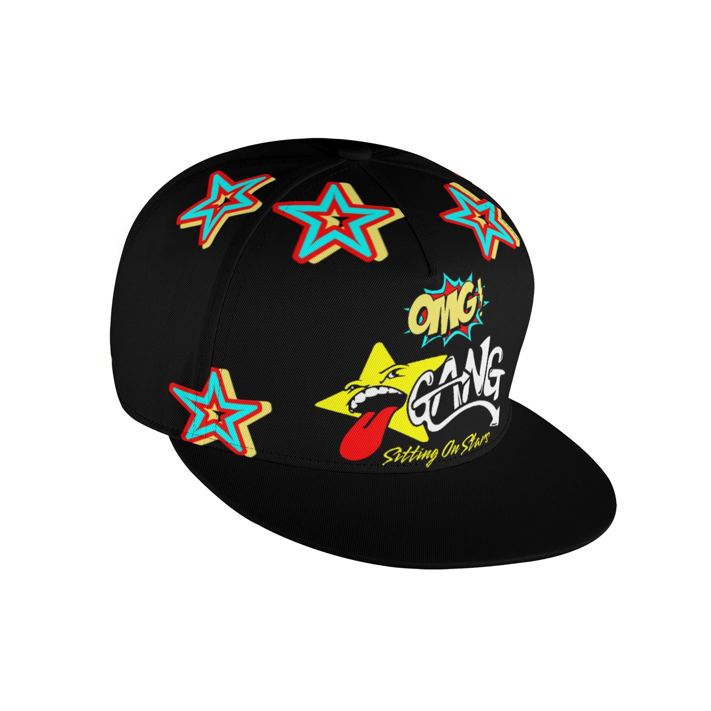 Star Gang Black Snapbacks