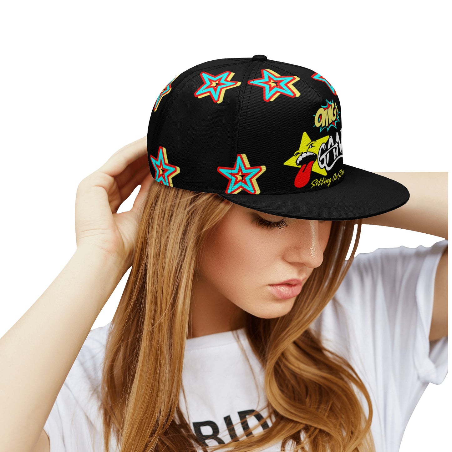 Star Gang Black Snapbacks