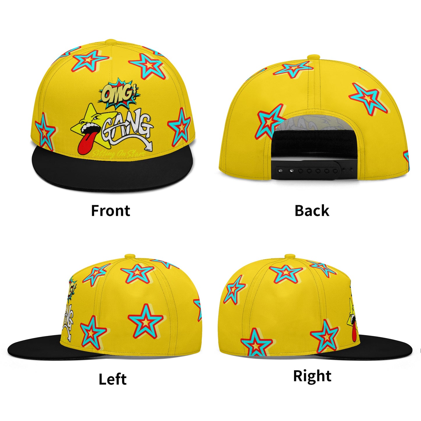 Star Gang Gold Snapbacks