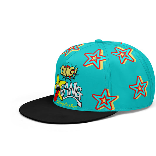 Star Gang Turquoise Snapbacks