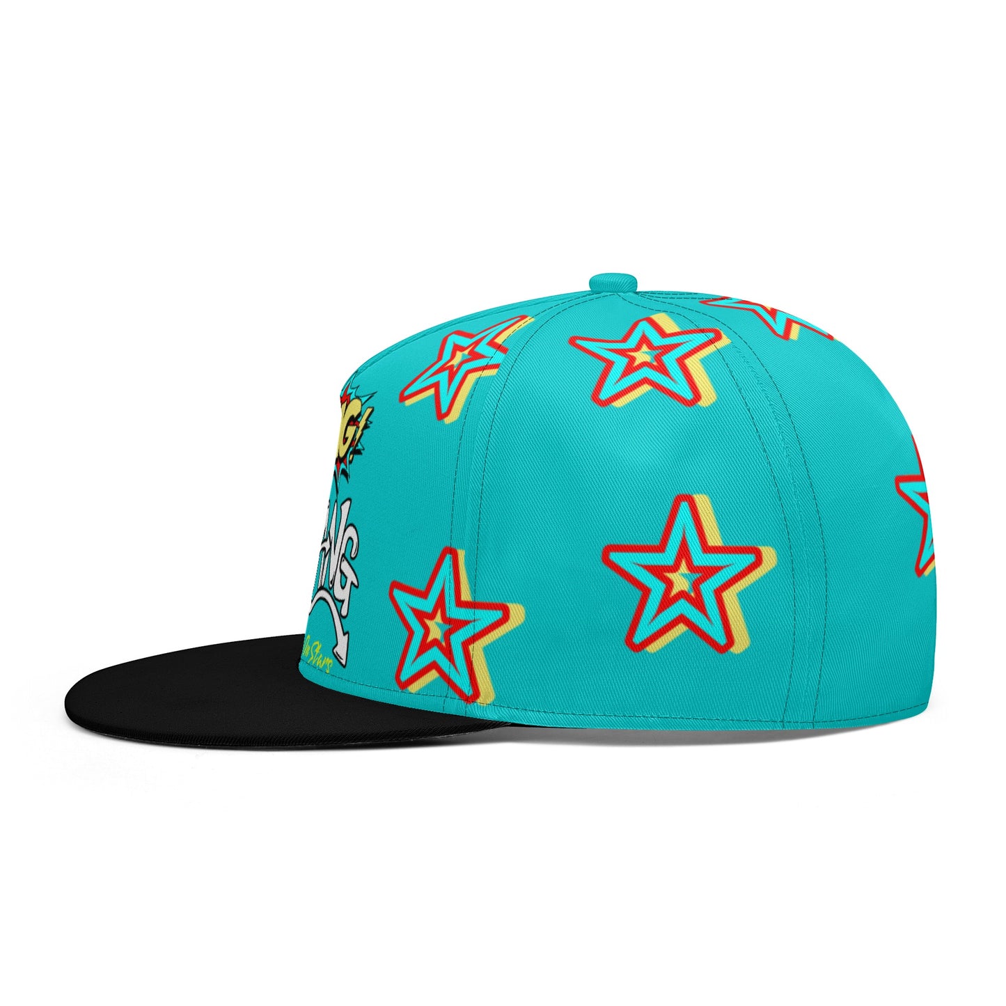 Star Gang Turquoise Snapbacks