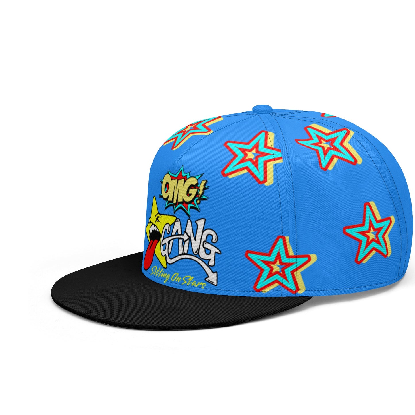 Star Gang Blue Snapbacks